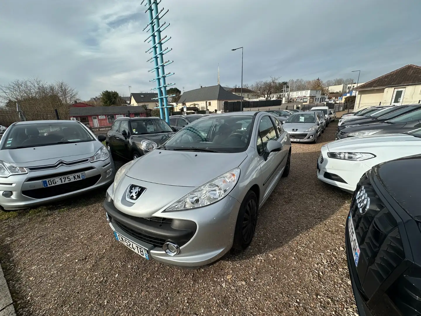 Peugeot 207 PACK CD CLIM Gris - 1