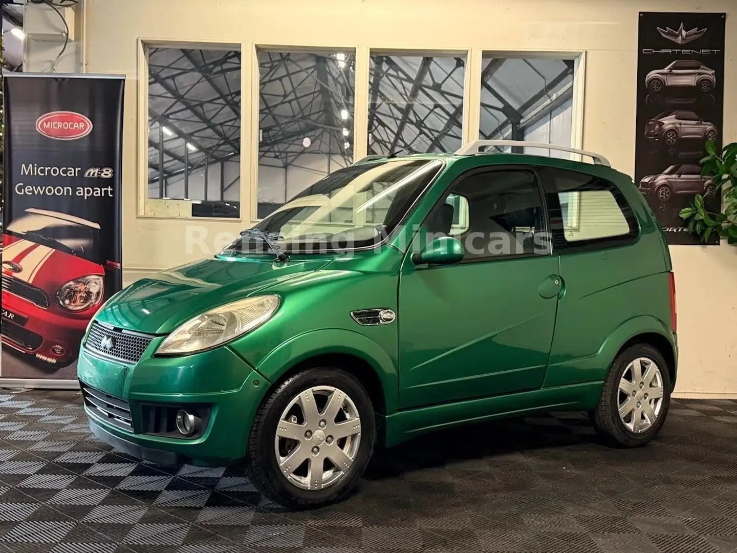 Ligier X-Too X-Too R XXL Koffer Mopedauto Microcar 45 KM Mini Zelená - 1