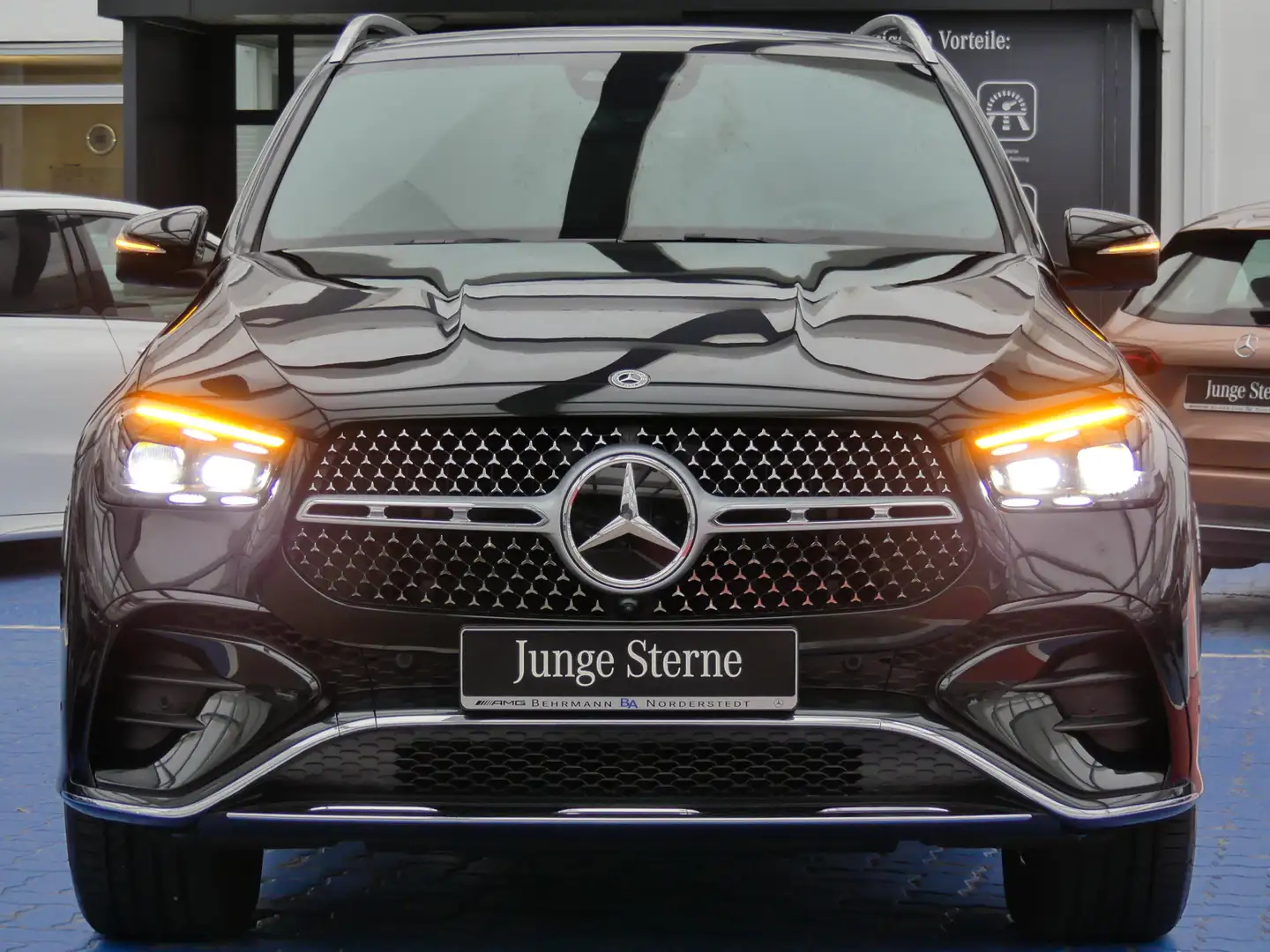 Mercedes-Benz GLE 450 GLE 450d AMG 4M +Panora+360°+Distronic+Burmester Verde - 2