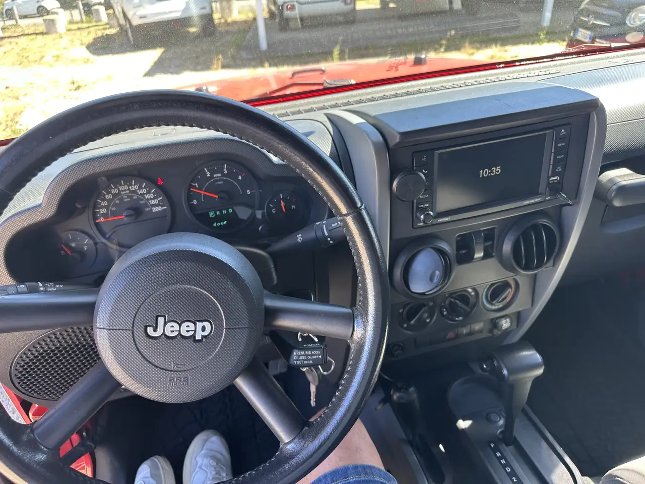 JEEP WRANGLER 3P 2.8 CRD SPORT - 177 ch - 4X4 - VOLANT EN CUIR
