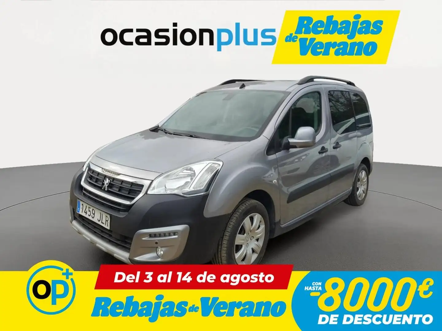 Peugeot Partner Tepee 1.6BlueHDI Outdoor 100 Gris - 1