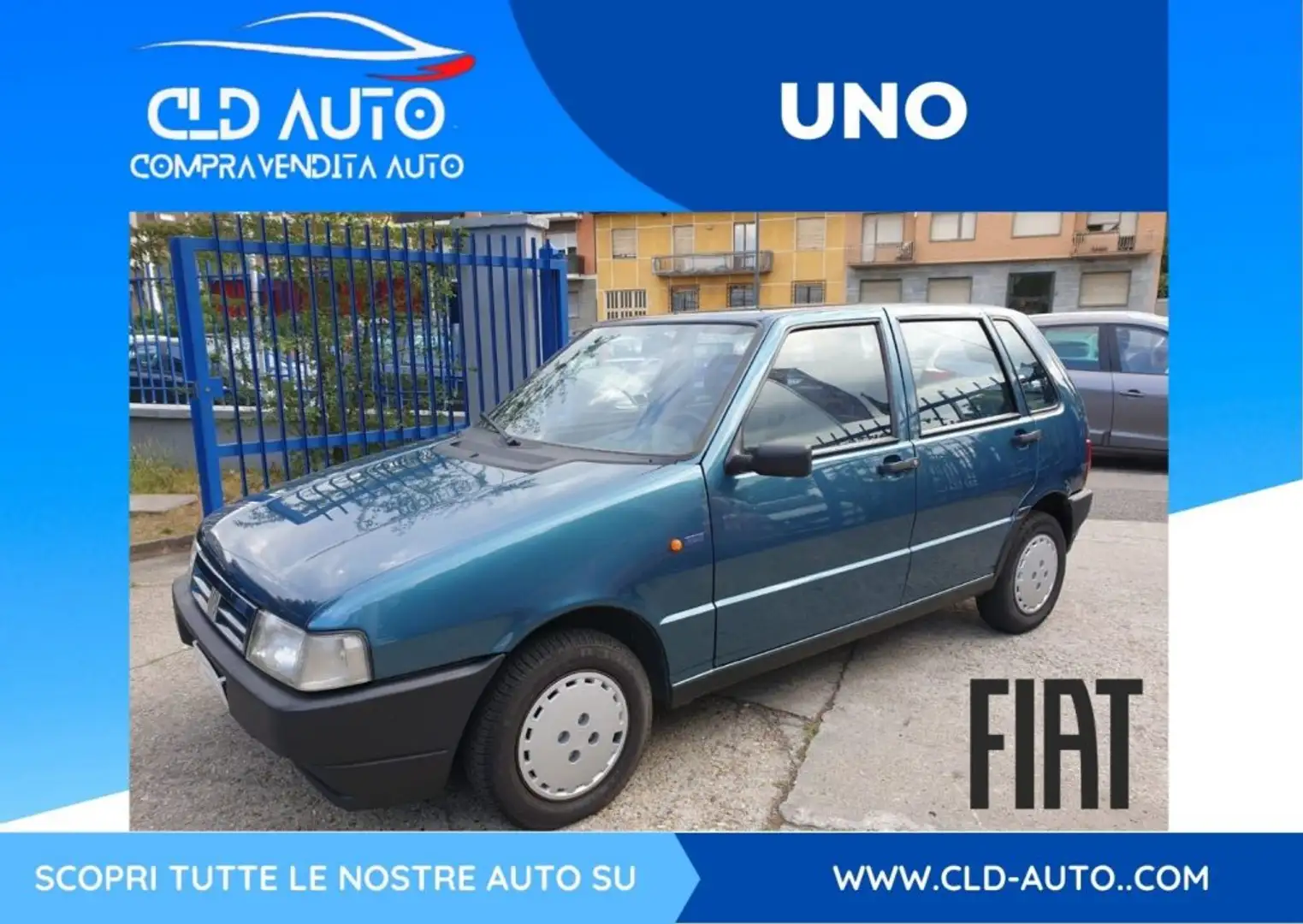 Fiat Uno 1.1 i.e. cat 5 porte S Blue - 1