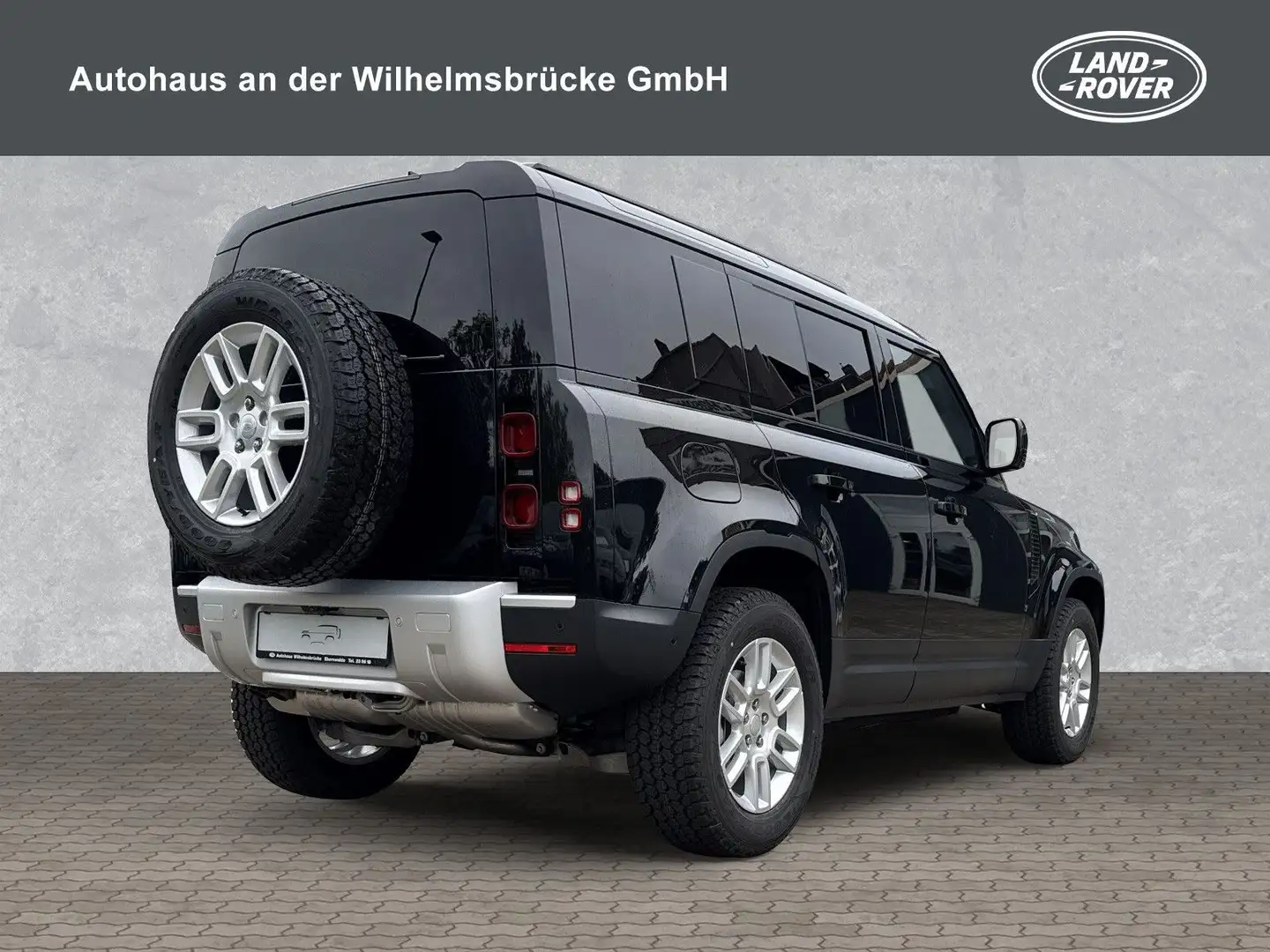 Land Rover Defender 110 D200 S Luftfederung/AHK/SHZ Schwarz - 2