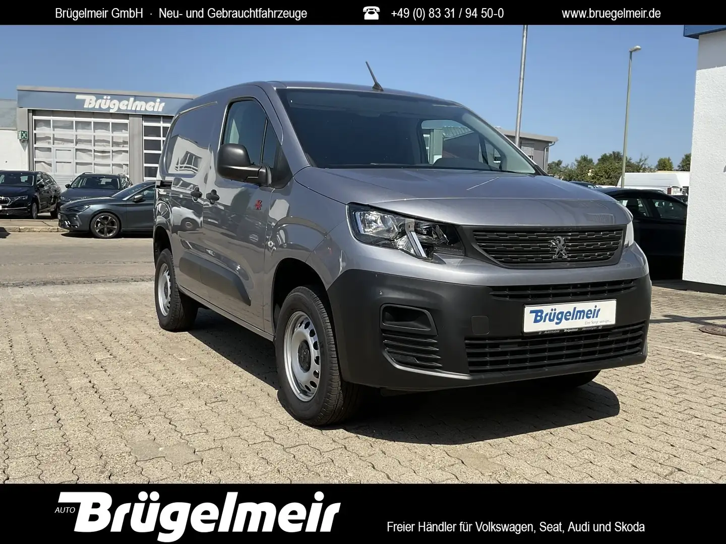 Peugeot Partner Partner Dangel Allrad 4x4 1.5 HDi 130+KLIMA+PDC Grau - 1