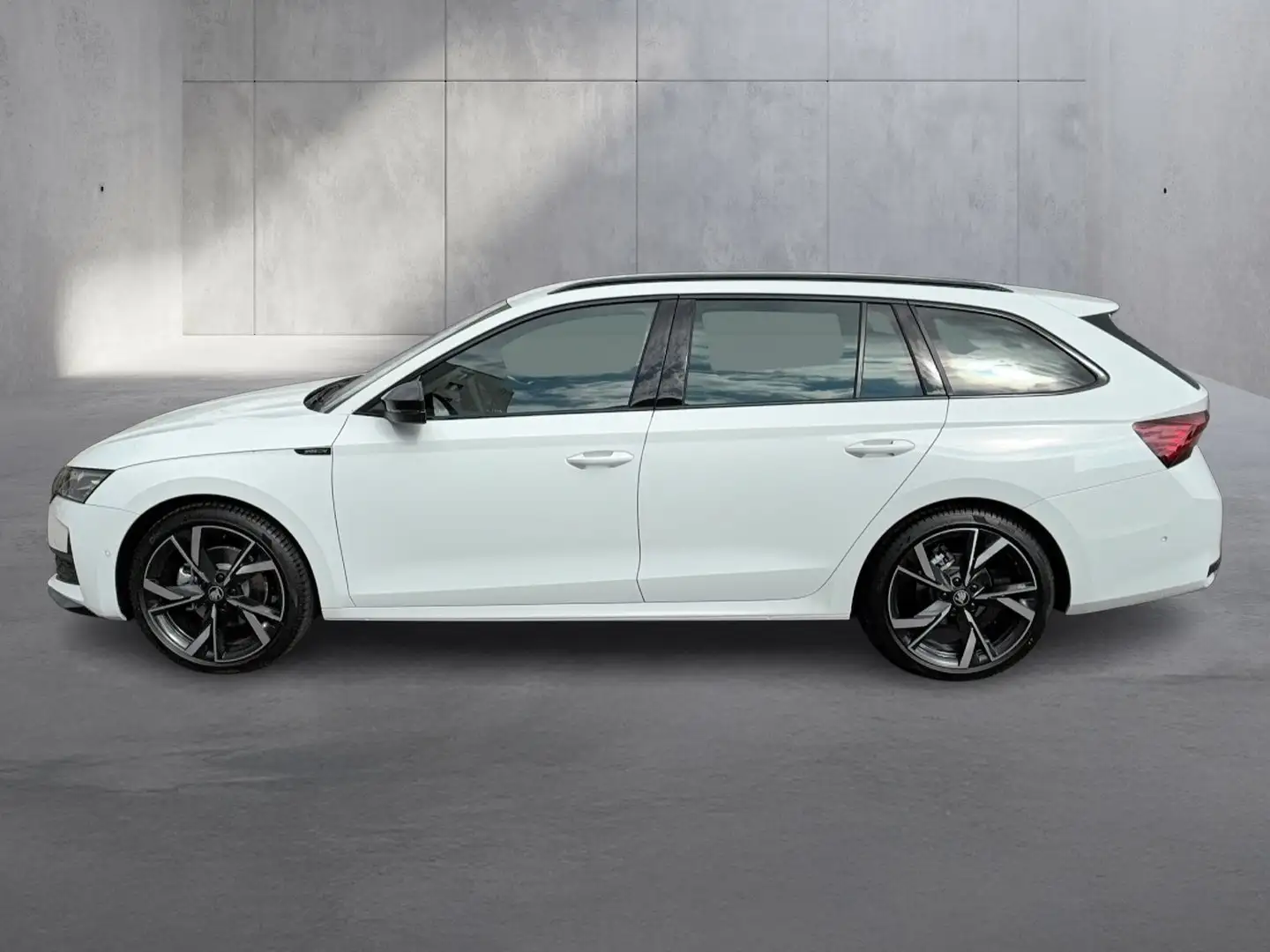 Skoda Octavia Sportline TDI Weiß - 2