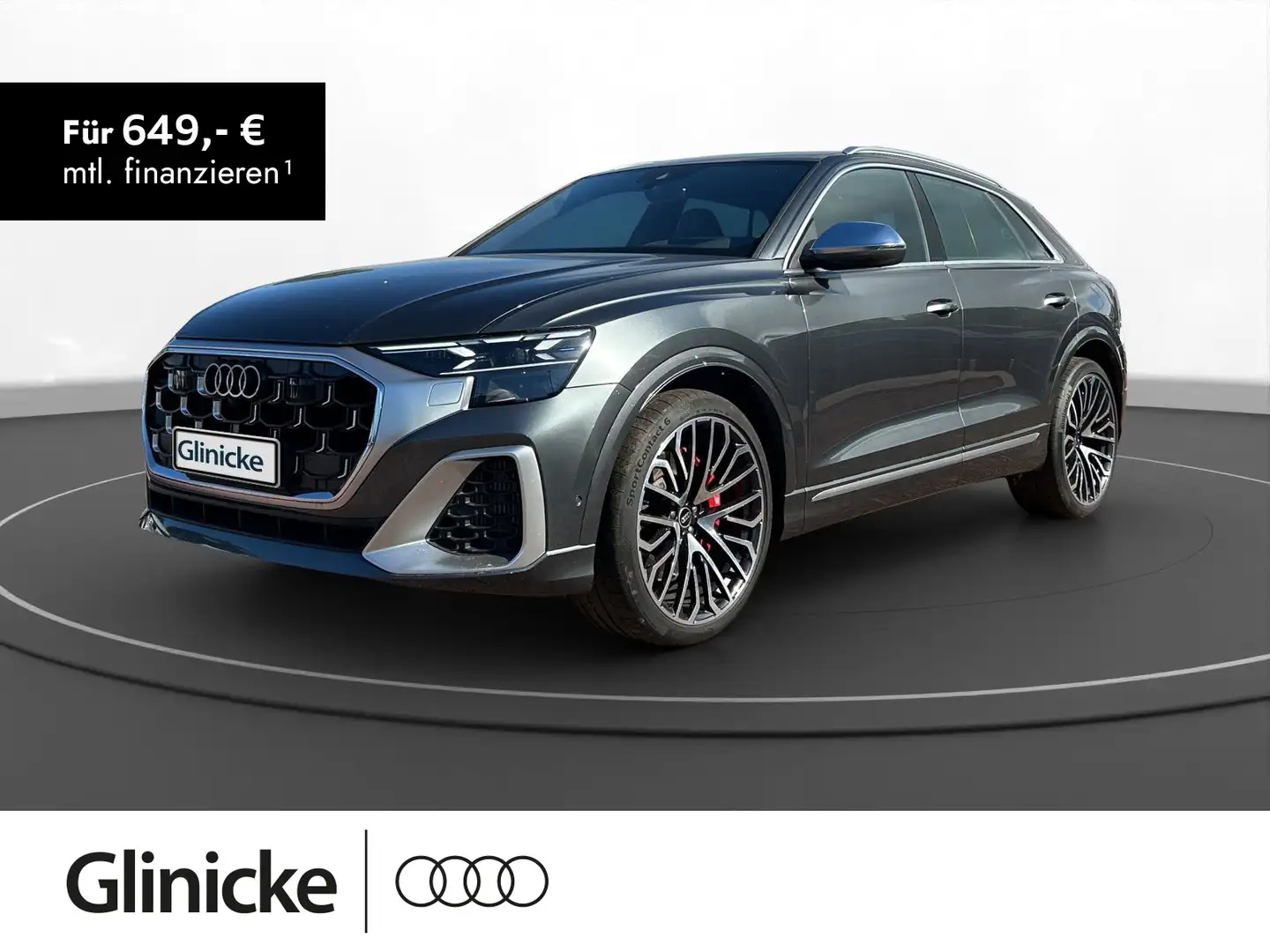 Audi SQ8 SUV AHK+HD-MATRIX+360 KAM+HUD+MASSAGE Grau - 1