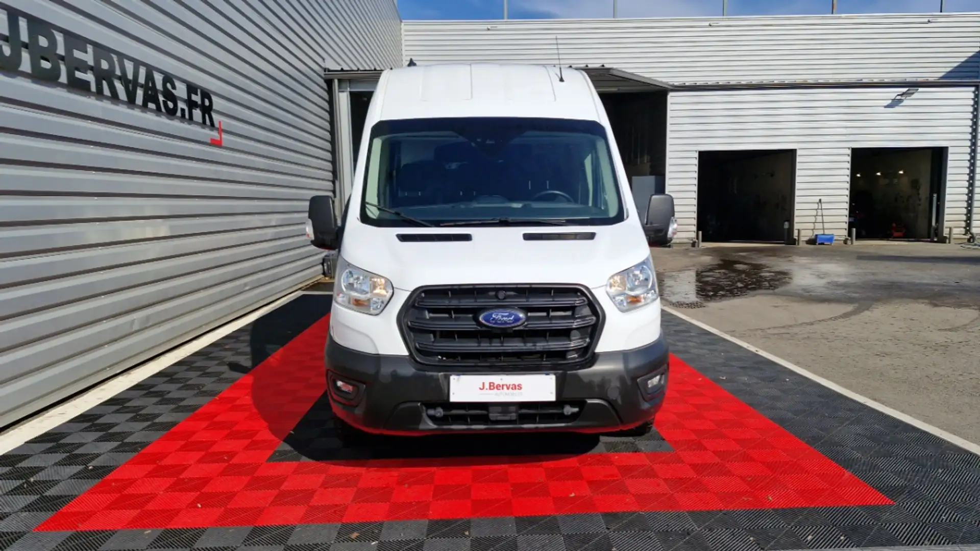 Ford Transit 2.0 ECOBLUE 170 P350 L4H3 TREND BUSINESS 6 PLACES Blanc - 2
