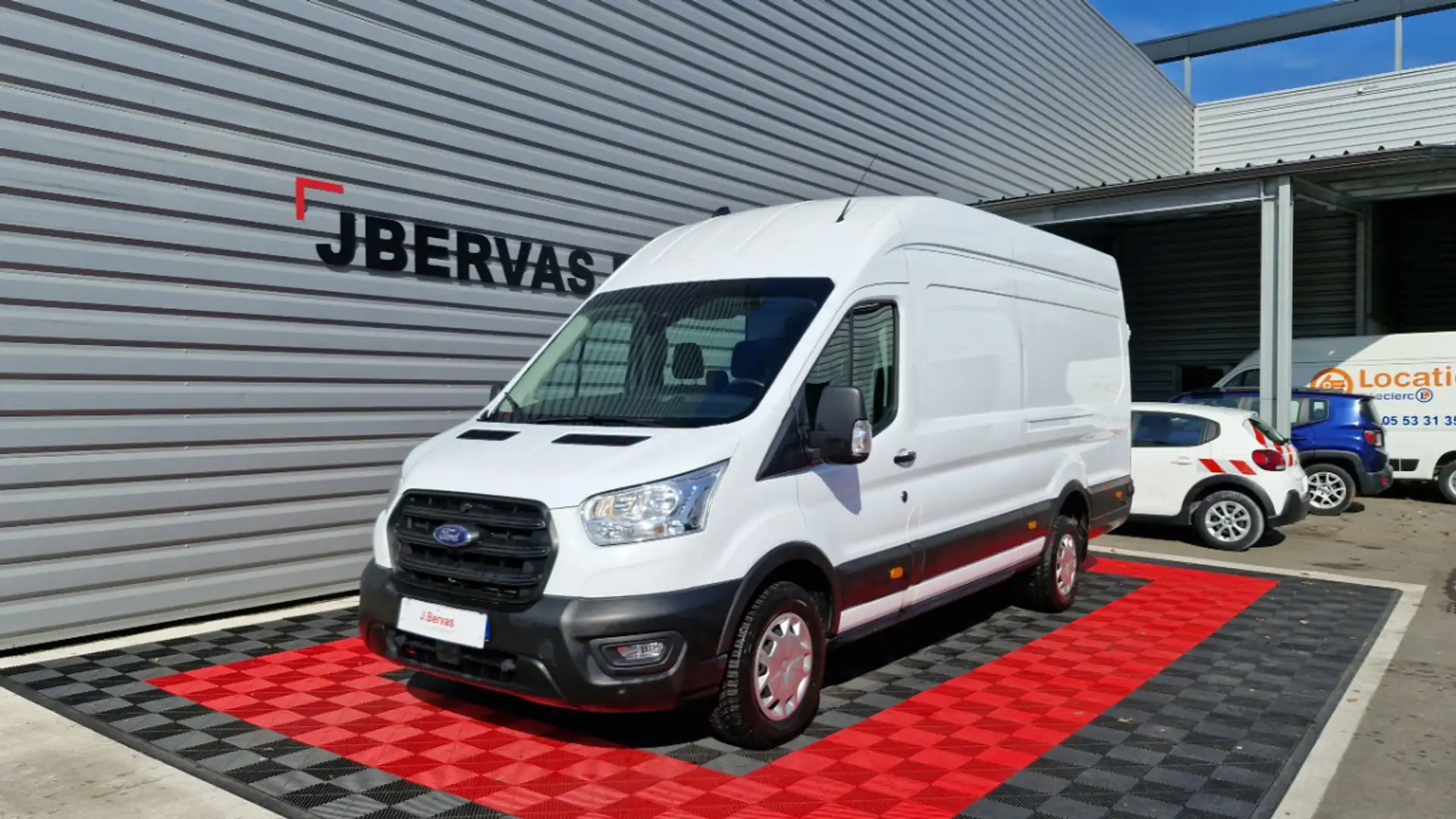 Ford Transit 2.0 ECOBLUE 170 P350 L4H3 TREND BUSINESS 6 PLACES Blanc - 1