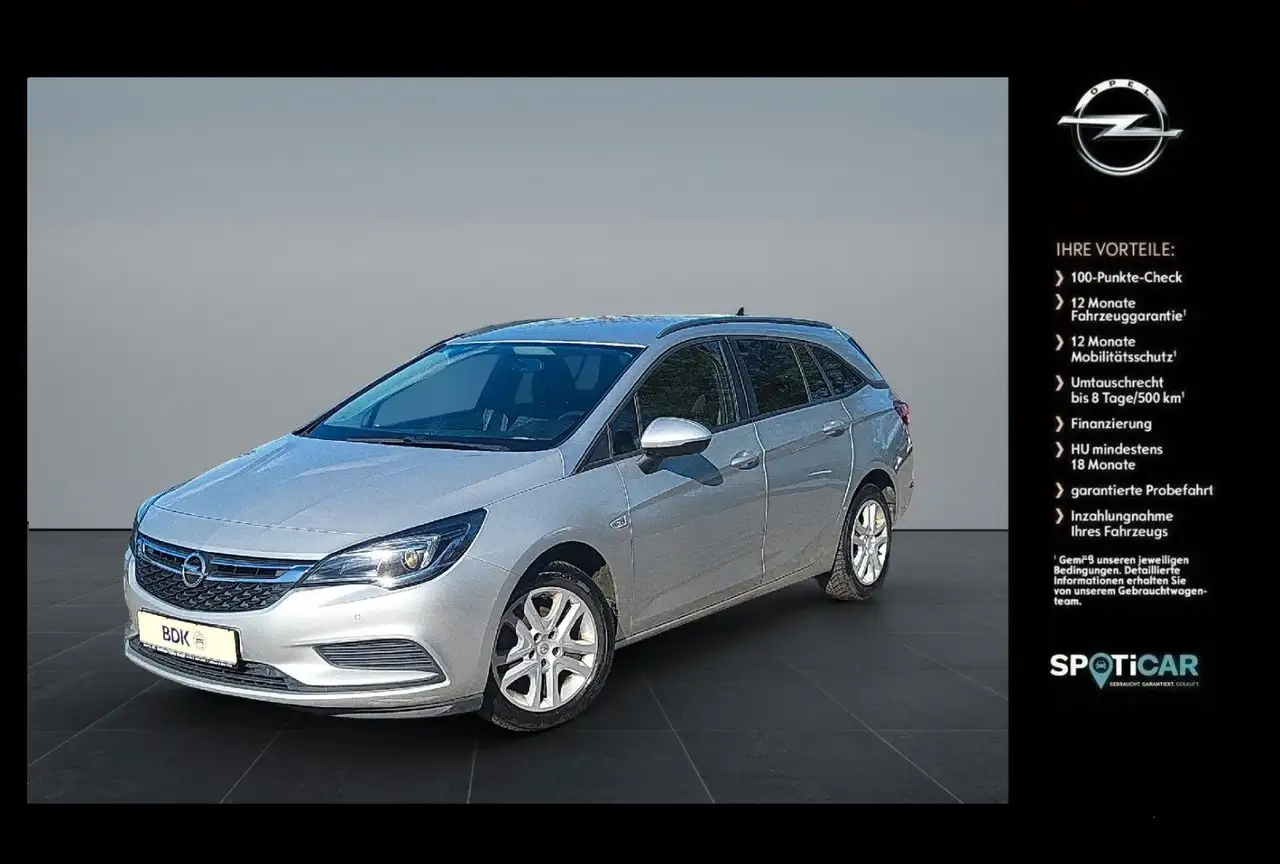 Opel Astra K ST 1.6 "Edition" Garantie/1-Hand/Navi — photo 1 of 28