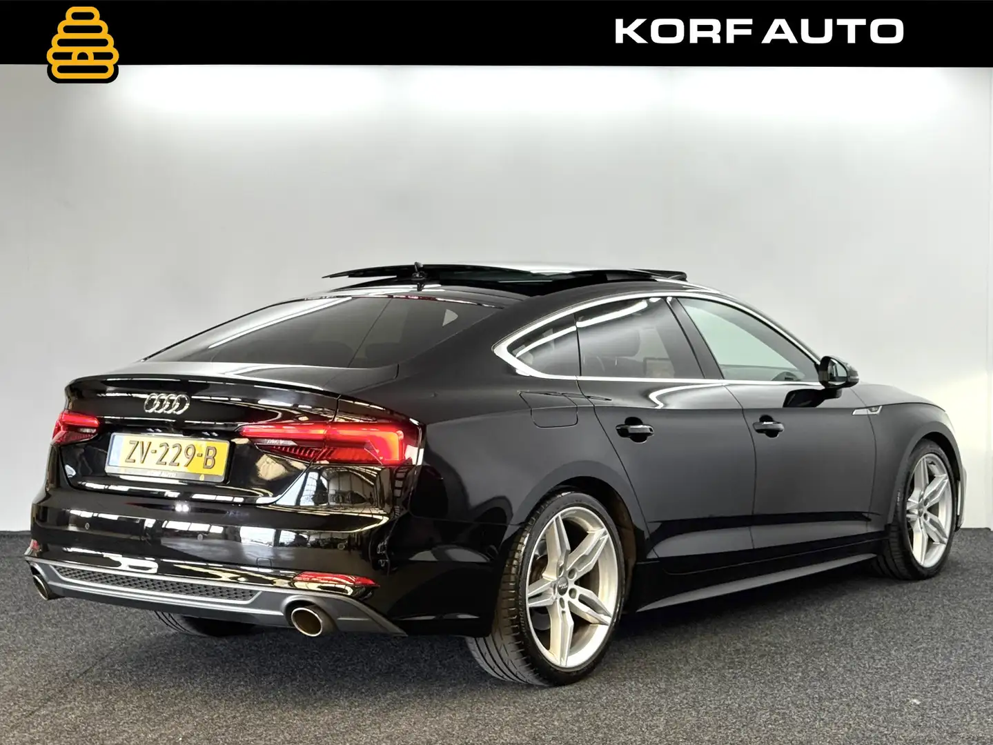 Audi A5 Sportback 40 TFSI / 2x S-line / Pano / Leder / Vir Noir - 2