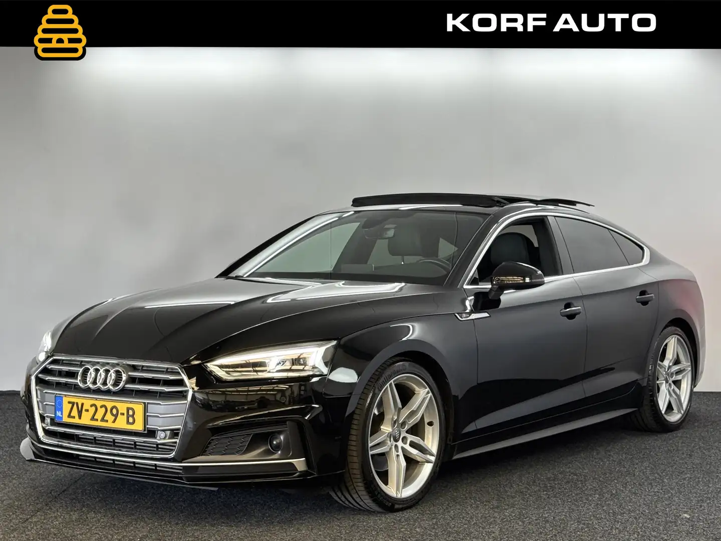 Audi A5 Sportback 40 TFSI / 2x S-line / Pano / Leder / Vir Noir - 1