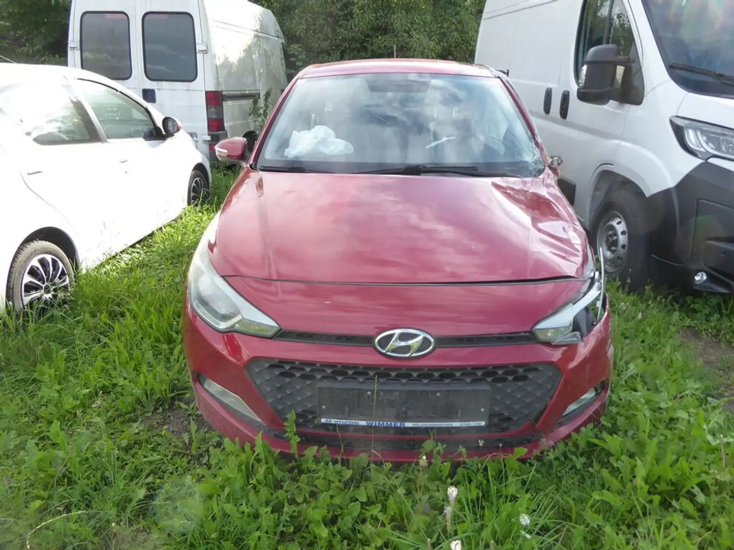 Hyundai i20 1,2 Limited *TOTALSCHADEN* Rosso - 1