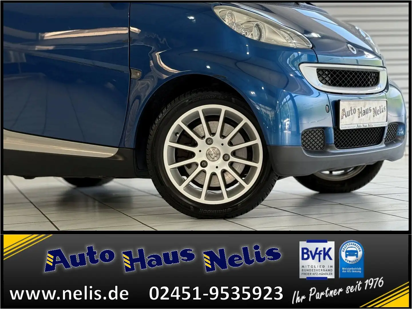 smart forTwo Cabrio Passion Klima 4Season Alu Blue - 2