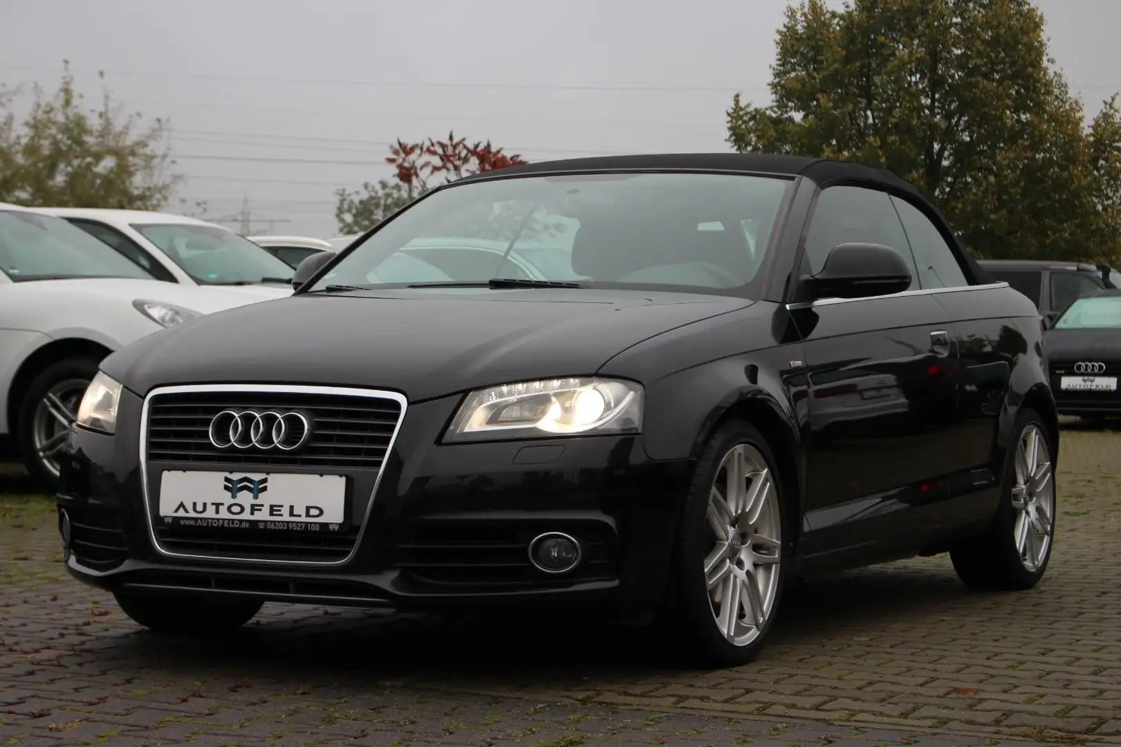 Audi A3 2.0 TFSI S LINE PLSU/VOLLSHEFT/KLIMA/BT/LEDER Schwarz - 1