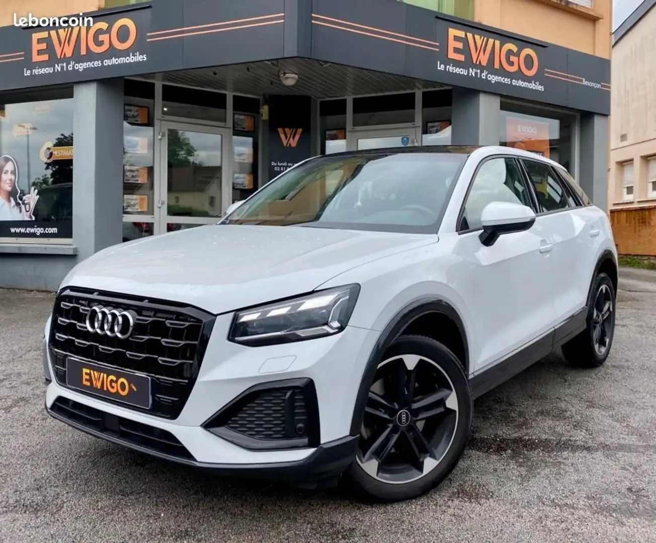 Audi Q2 2.0 35 TDI 150 ADVANCED S-TRONIC BVA Blanc - 1