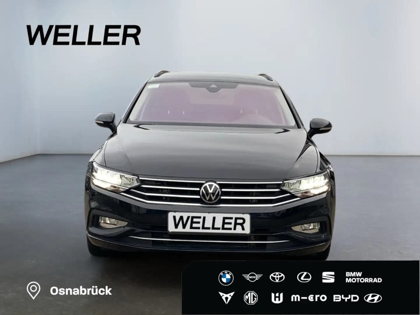 Volkswagen Passat Variant 2.0 TDI DSG Business *hzb Fronts* Schwarz - 2