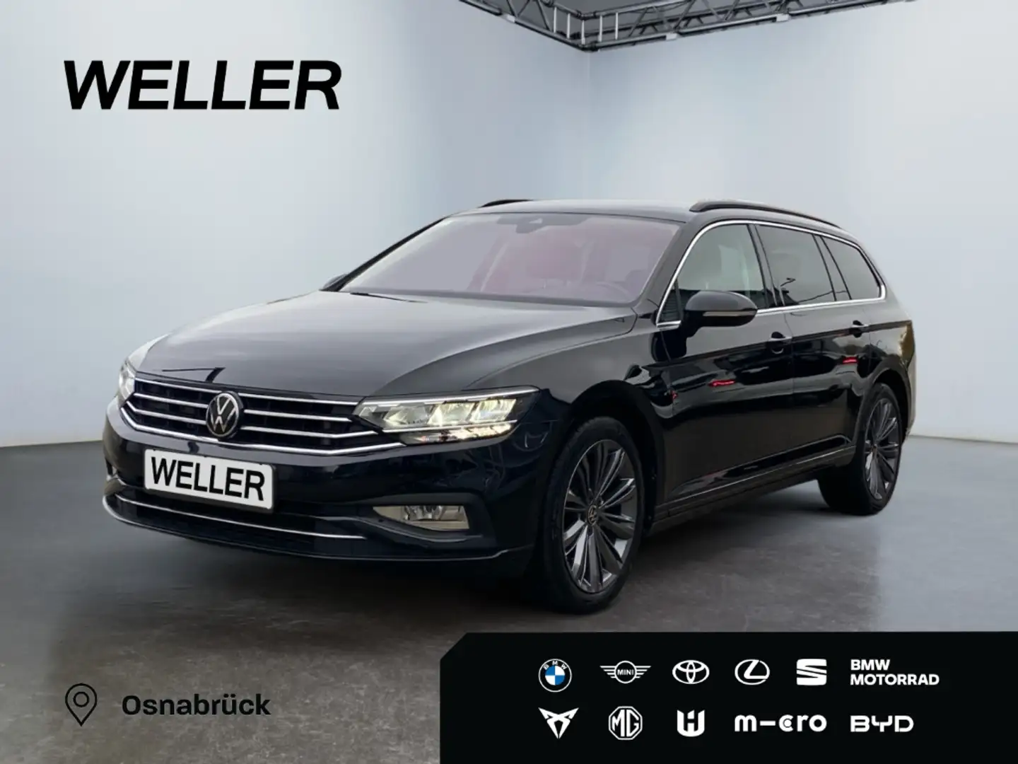 Volkswagen Passat Variant 2.0 TDI DSG Business *hzb Fronts* Schwarz - 1