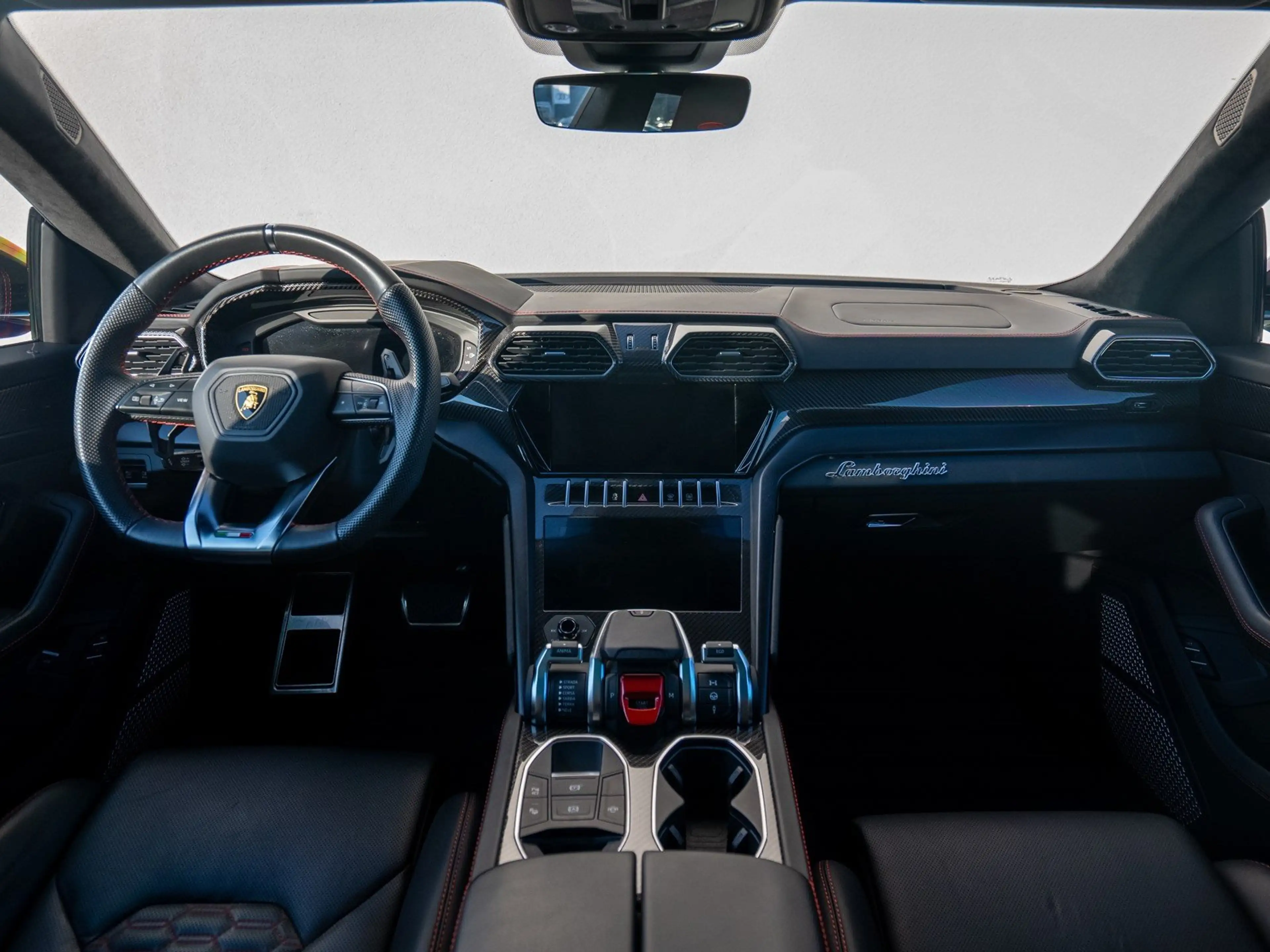 Lamborghini Urus 23" B&O PANO MASSAGE AHK PARK ASSIST BIG CARBON ST — photo 10