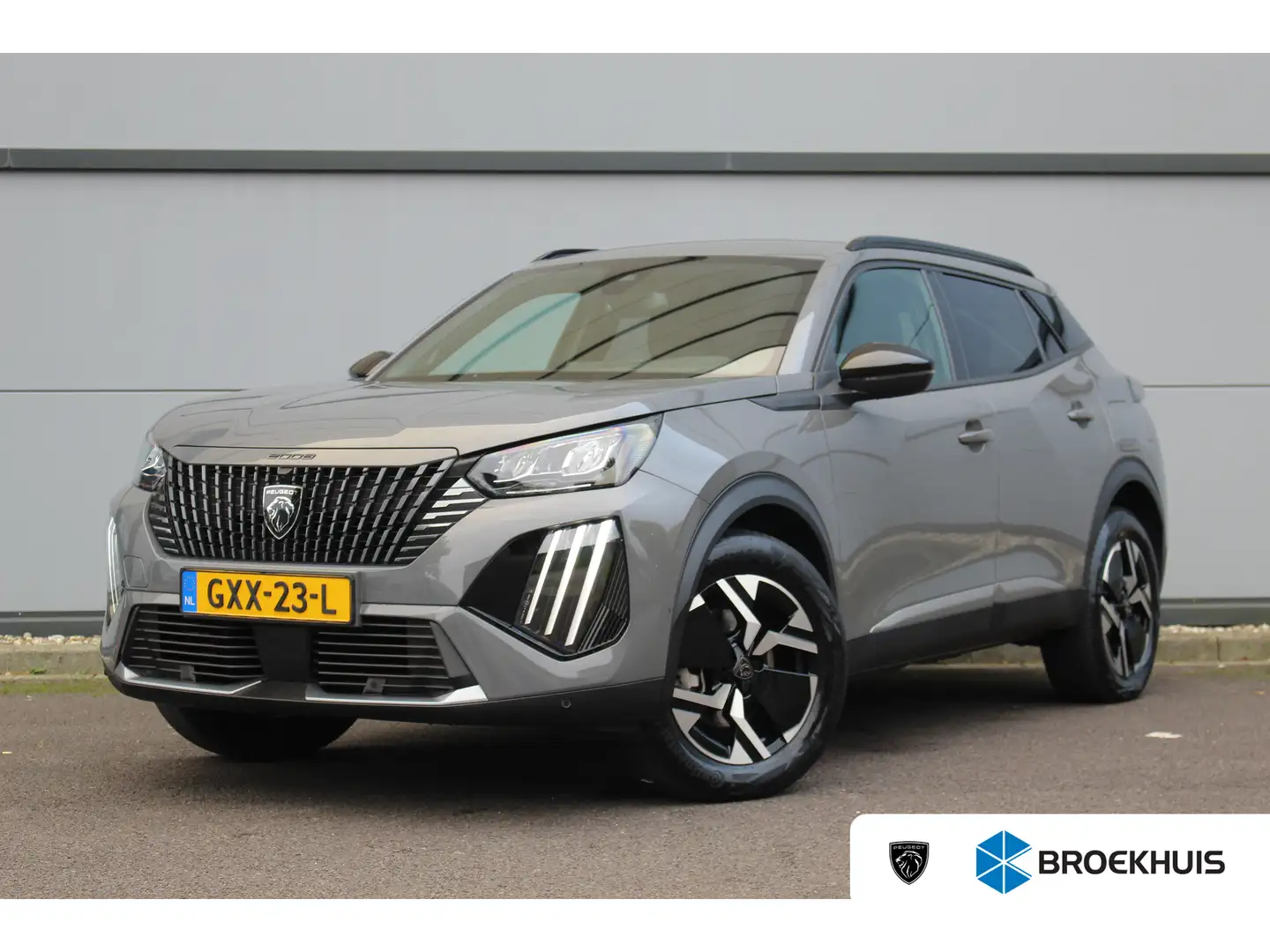 Peugeot 2008 1.2 Hybrid 136 Allure | Adap. Cruise C. | Dode hoe Gris - 1