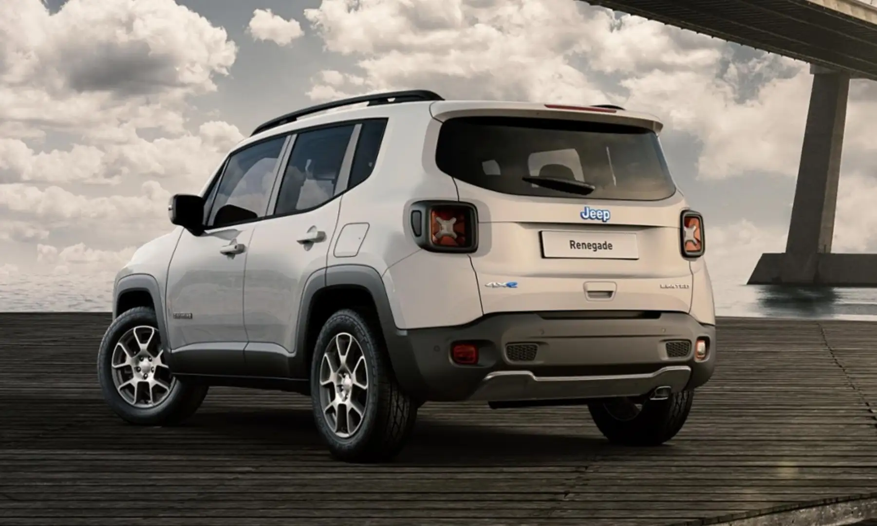 Jeep Renegade 1.3 T4 190CV PHEV 4xe AT6 Limited Bianco - 2