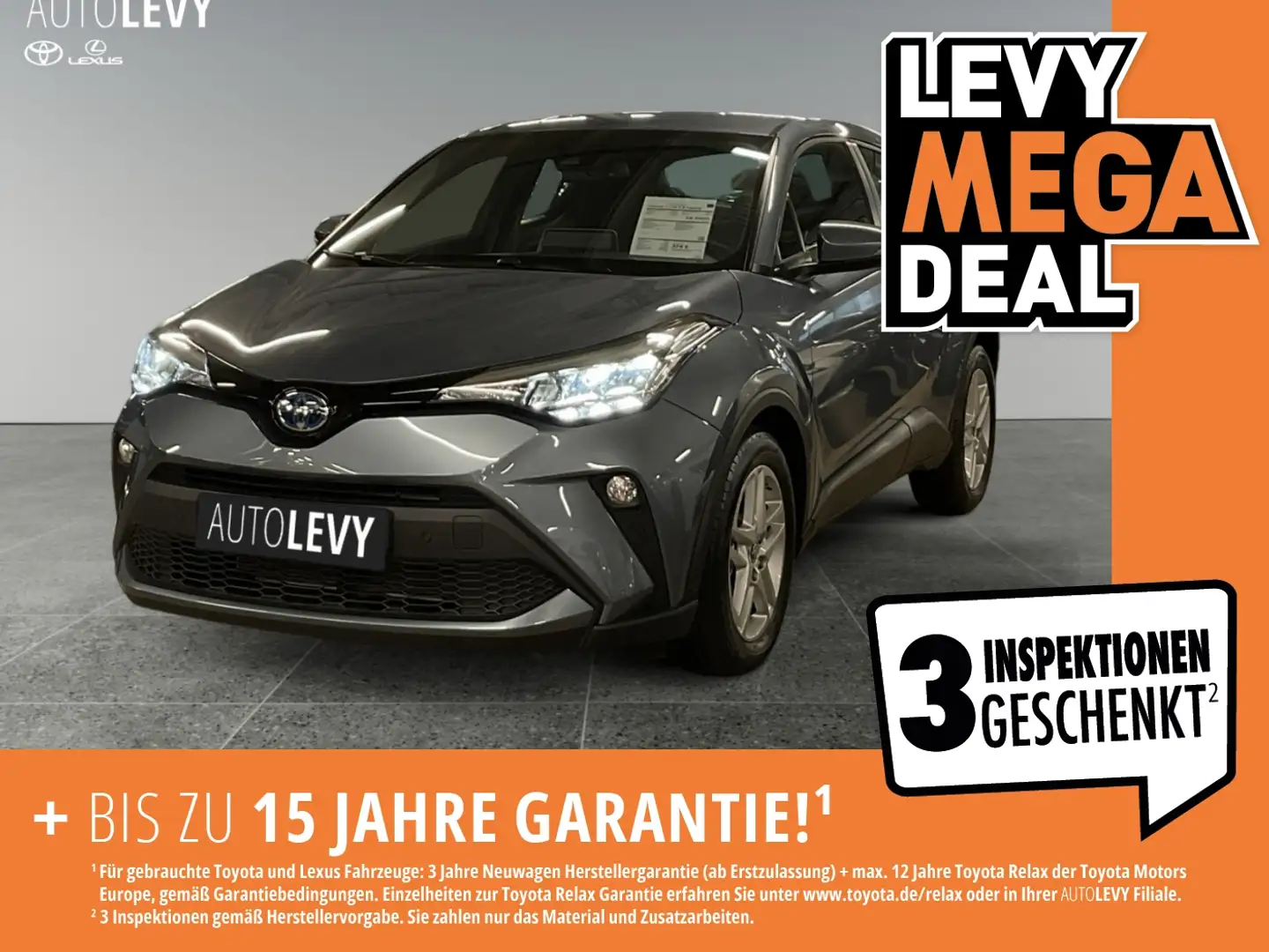 Toyota C-HR 1.8 Hybrid Business Edition +Navi+Kamera+ Albastru - 1