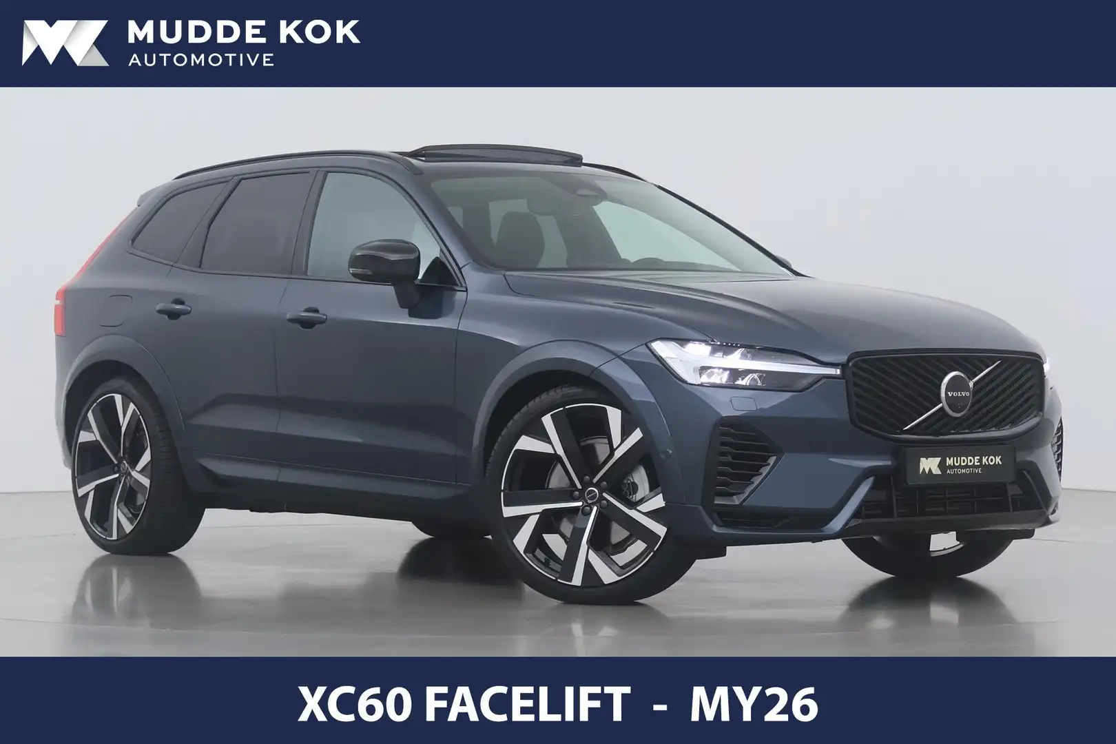 Volvo XC60 T8 FACELIFT Ultra Dark | MY2026! | Luchtvering | B Blauw - 1