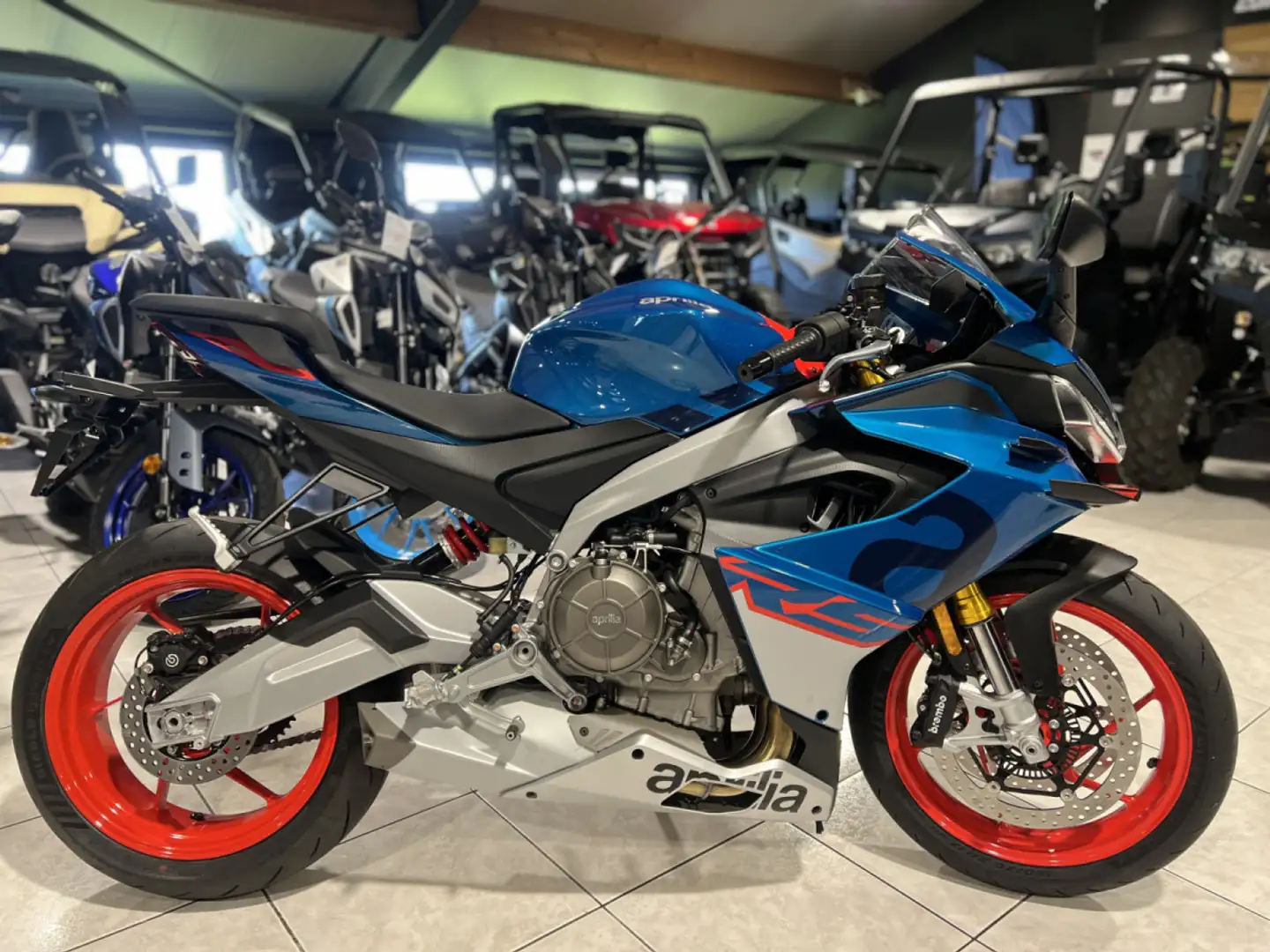 Aprilia RS 660 Blue Marlin aussi en 35 KW MY 25 Albastru - 1