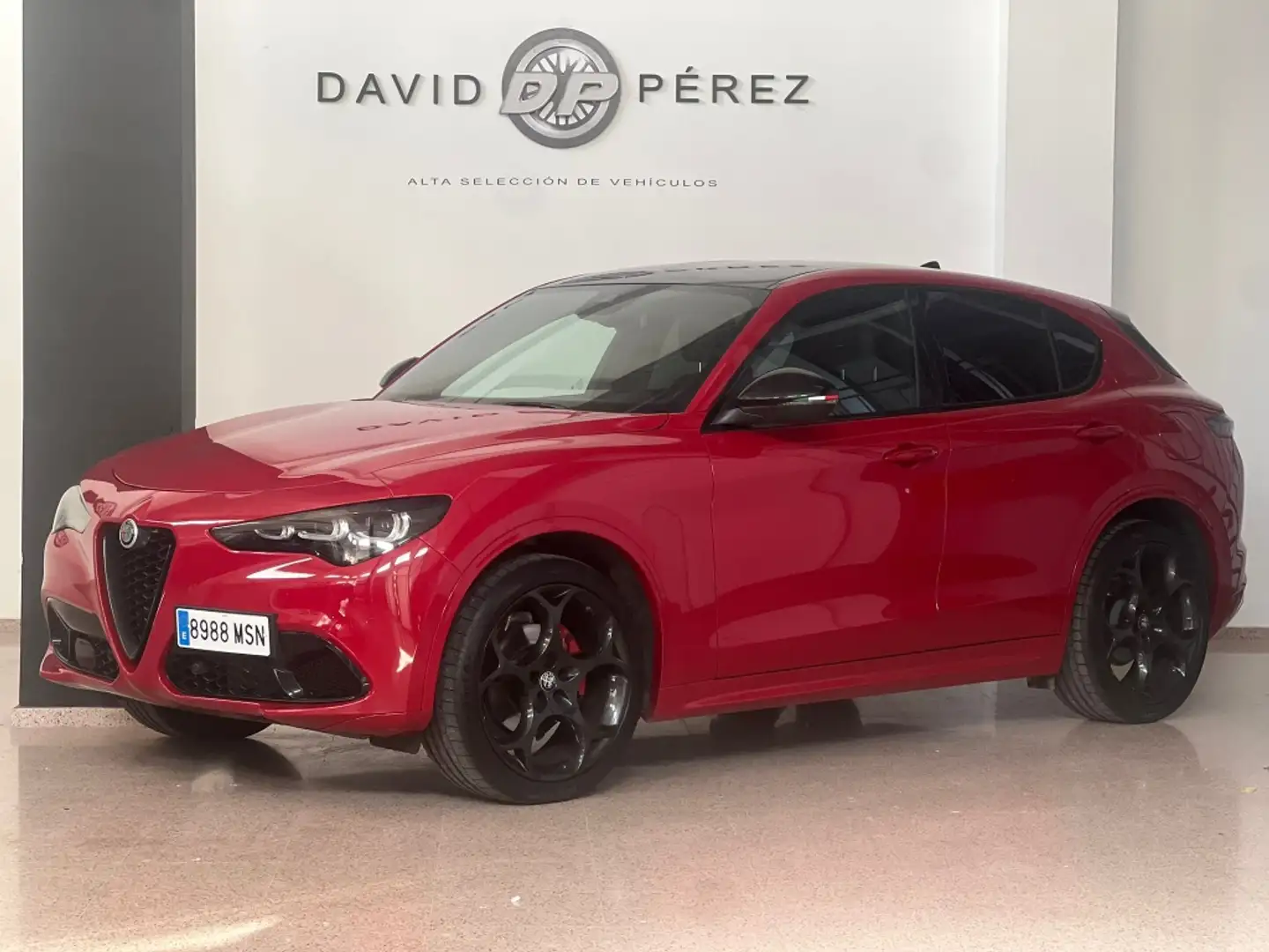 Alfa Romeo Stelvio 2.2 Tributo Italiano Q4 210 Aut. Rojo - 1