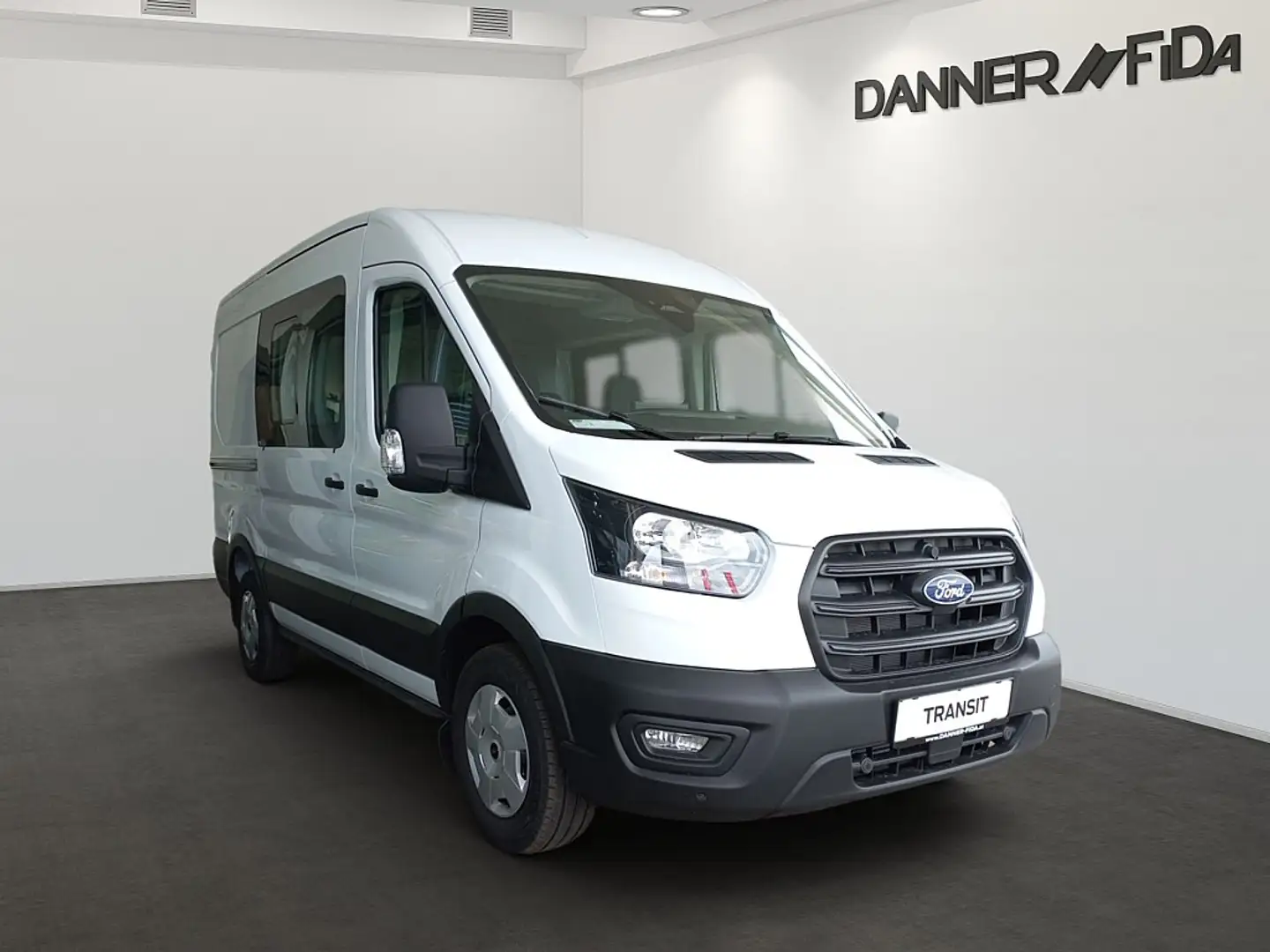 Ford Transit Transit Kasten DoKa 130PS Diesel/Ecoblue L3H2 3... Weiß - 2