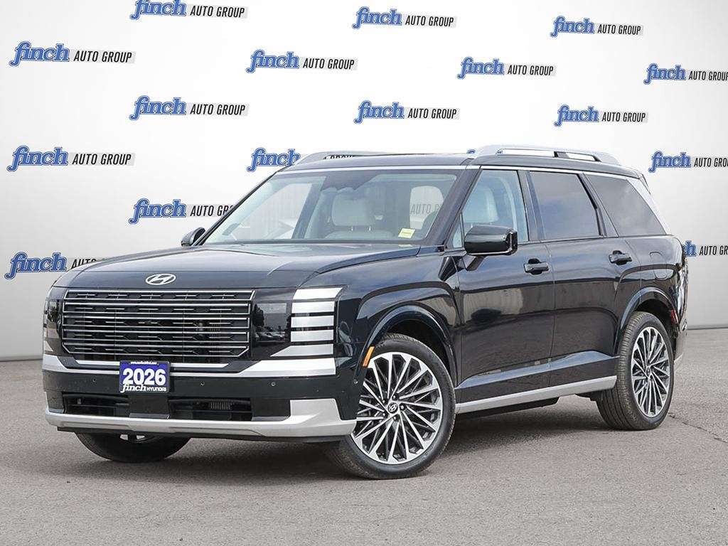 2026 Hyundai Palisade MarketingTrimEn Beautiful Nappa Leather Interior | Heated & Ventilated Front Seats | Heads Up Display | Bose Speakers