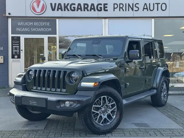 Jeep Wrangler Unlimited 4xe 380 80th Anniversary |SARGE GREEN|CA