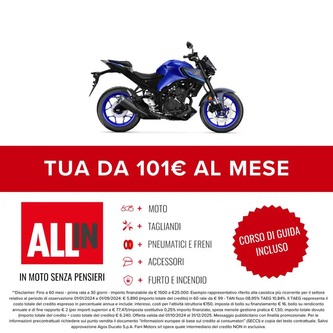 Yamaha MT-03 .2025 Albastru - 2