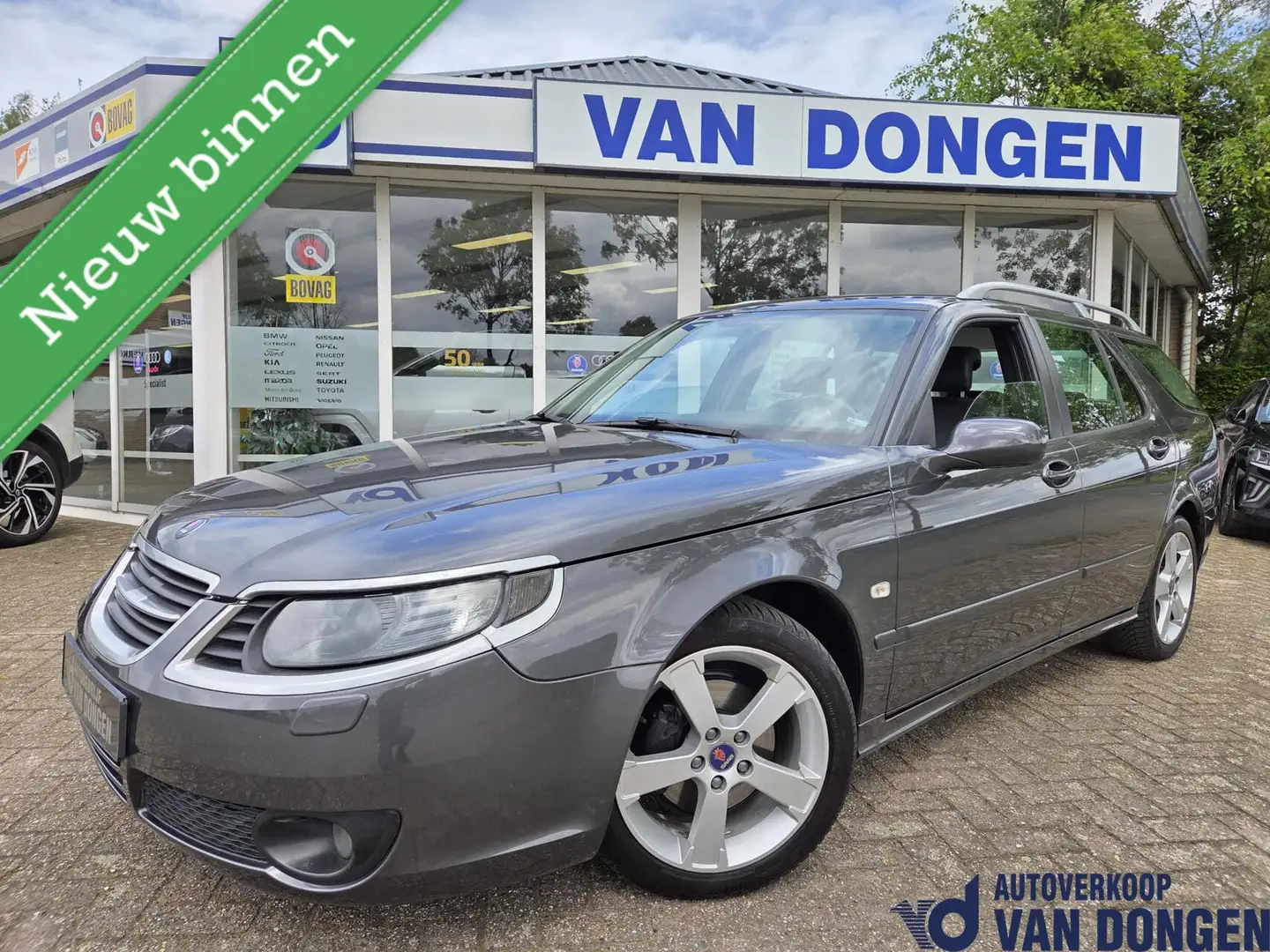 Saab 9-5 Estate 2.3 Turbo Griffin Vector | 1e Eigenaar / BT Grau - 1