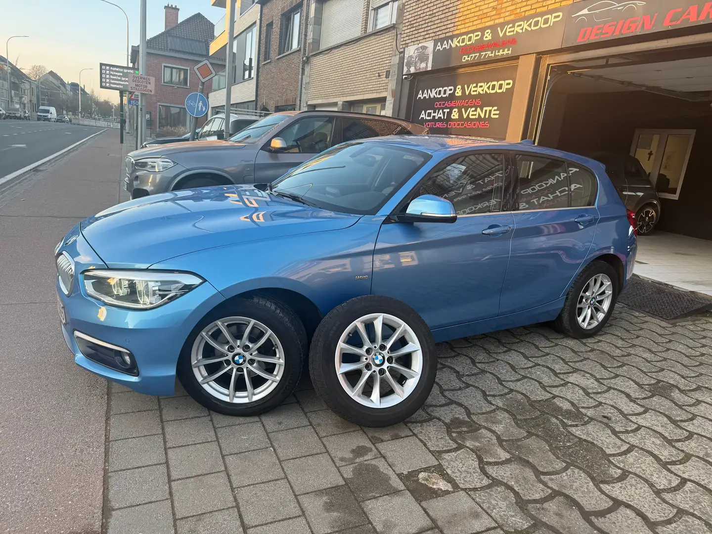 BMW 116 116D Urban Edition Phare Led Navi Kit Alu Hiver Blau - 1