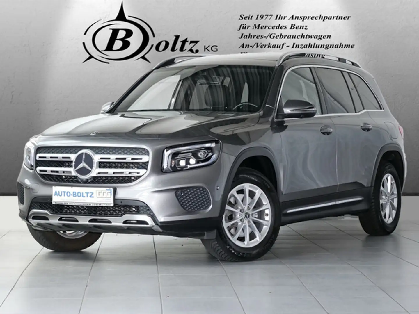 Mercedes-Benz GLB 200 Progressive MBuX 360 K Totw. Pano Spurh. Grijs - 1