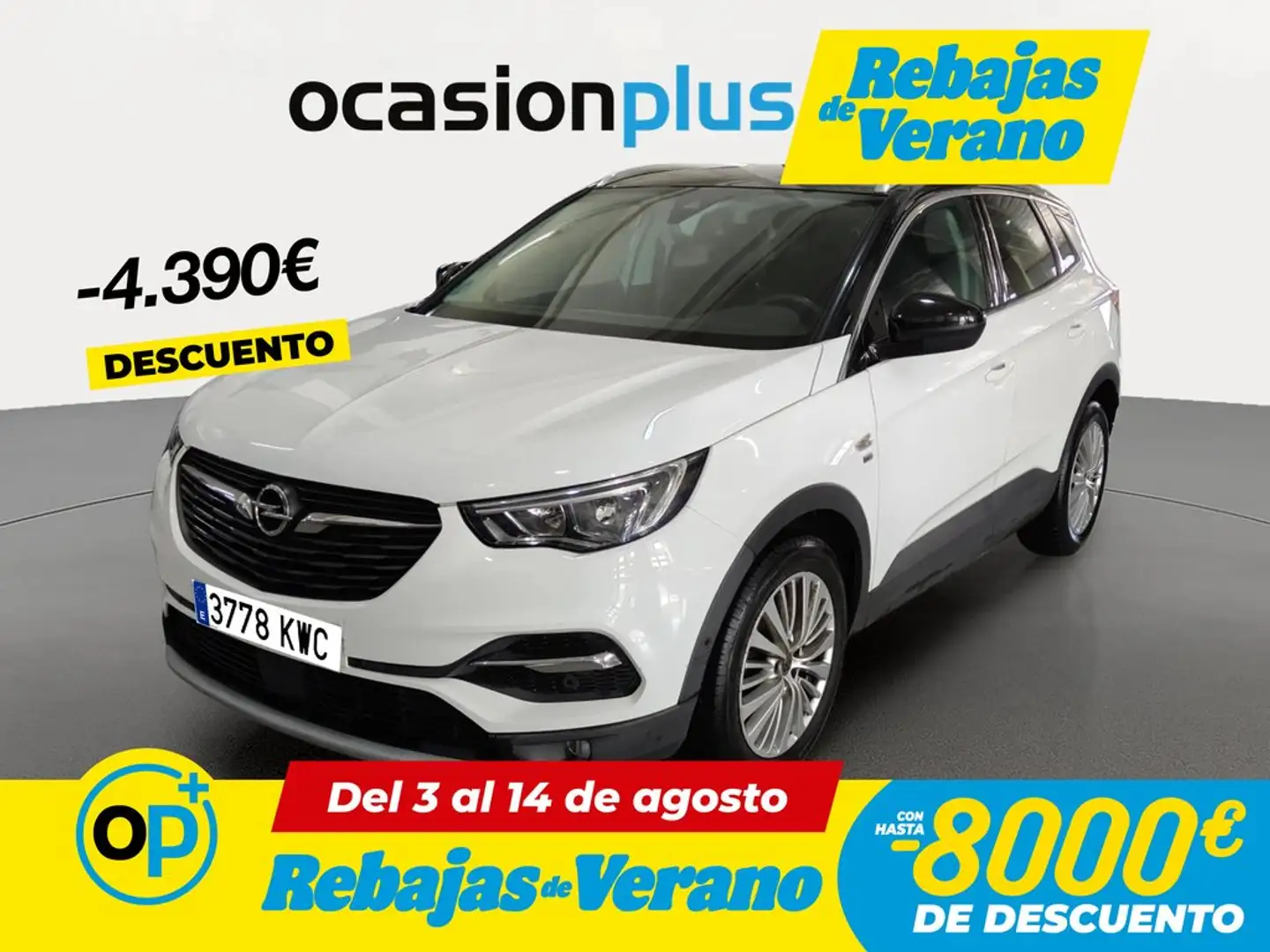 Opel Grandland X 1.2T S&S Design Line Aut. 130 Blanco - 1