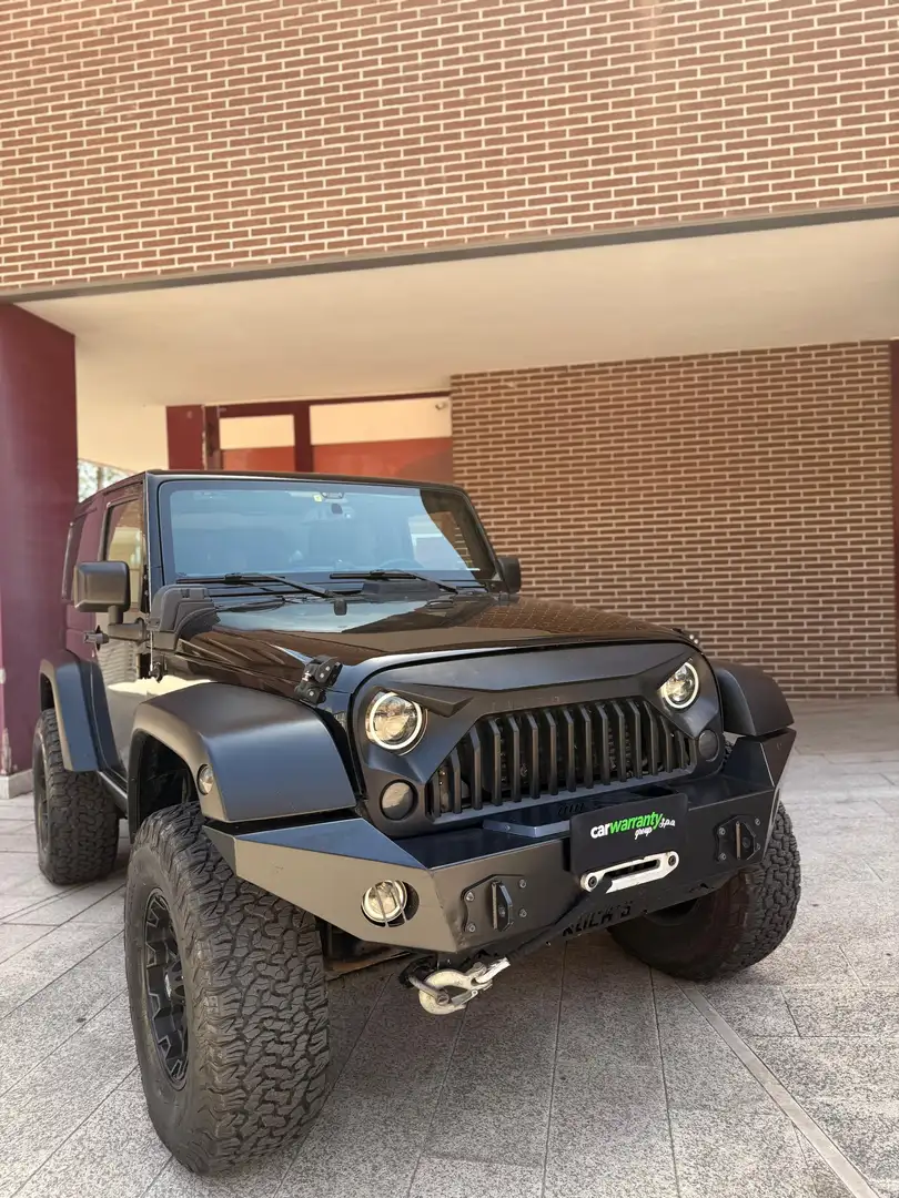 Jeep Wrangler Wrangler III 2.8 crd Sahara auto E5+ Nero - 1