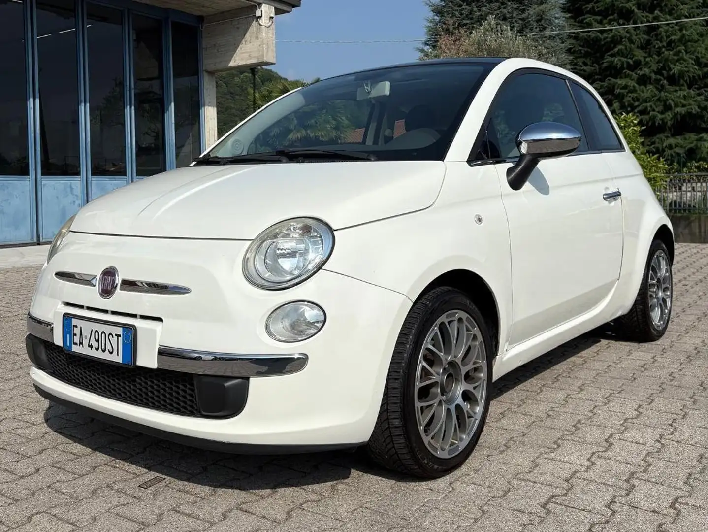 Fiat 500 500 1.2 Lounge 69cv Blanc - 1