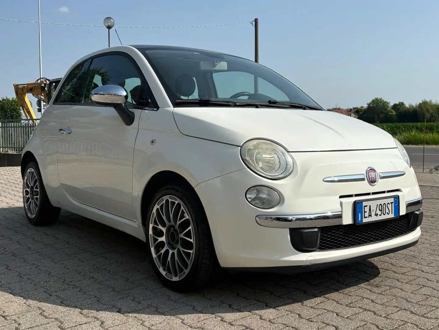 Fiat 500 500 1.2 Lounge 69cv Blanc - 2