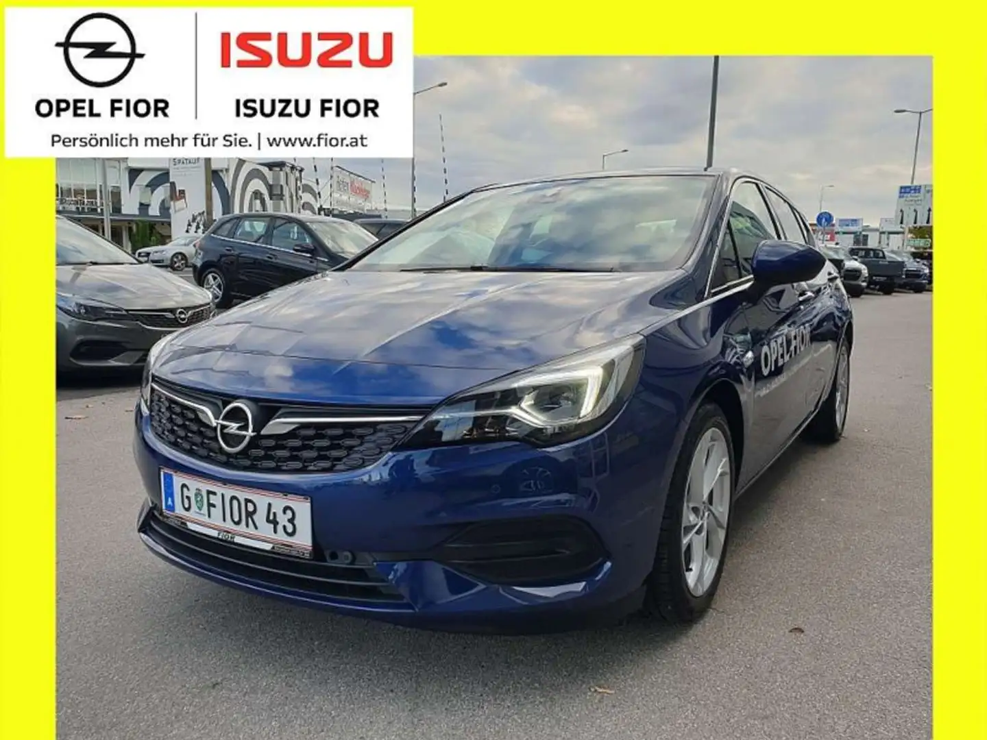 Opel Astra 1,2 Turbo Direct Injection Elegance Bleu - 1