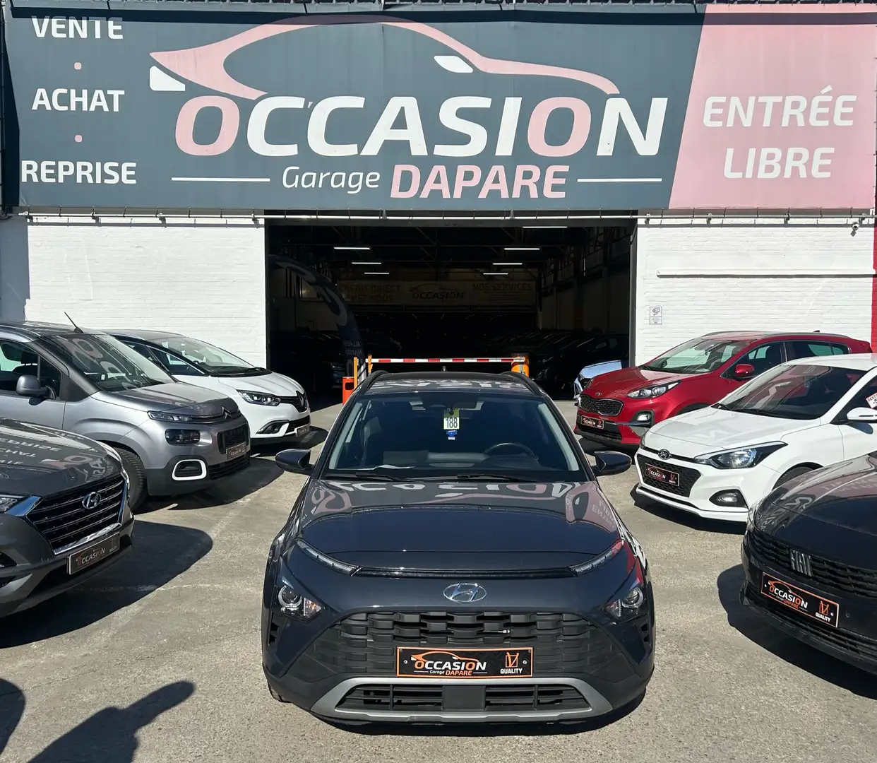 Hyundai BAYON TWIST 1.0 T-GDi 100CV - CARPLAY - Garantie 2027 Grijs - 1