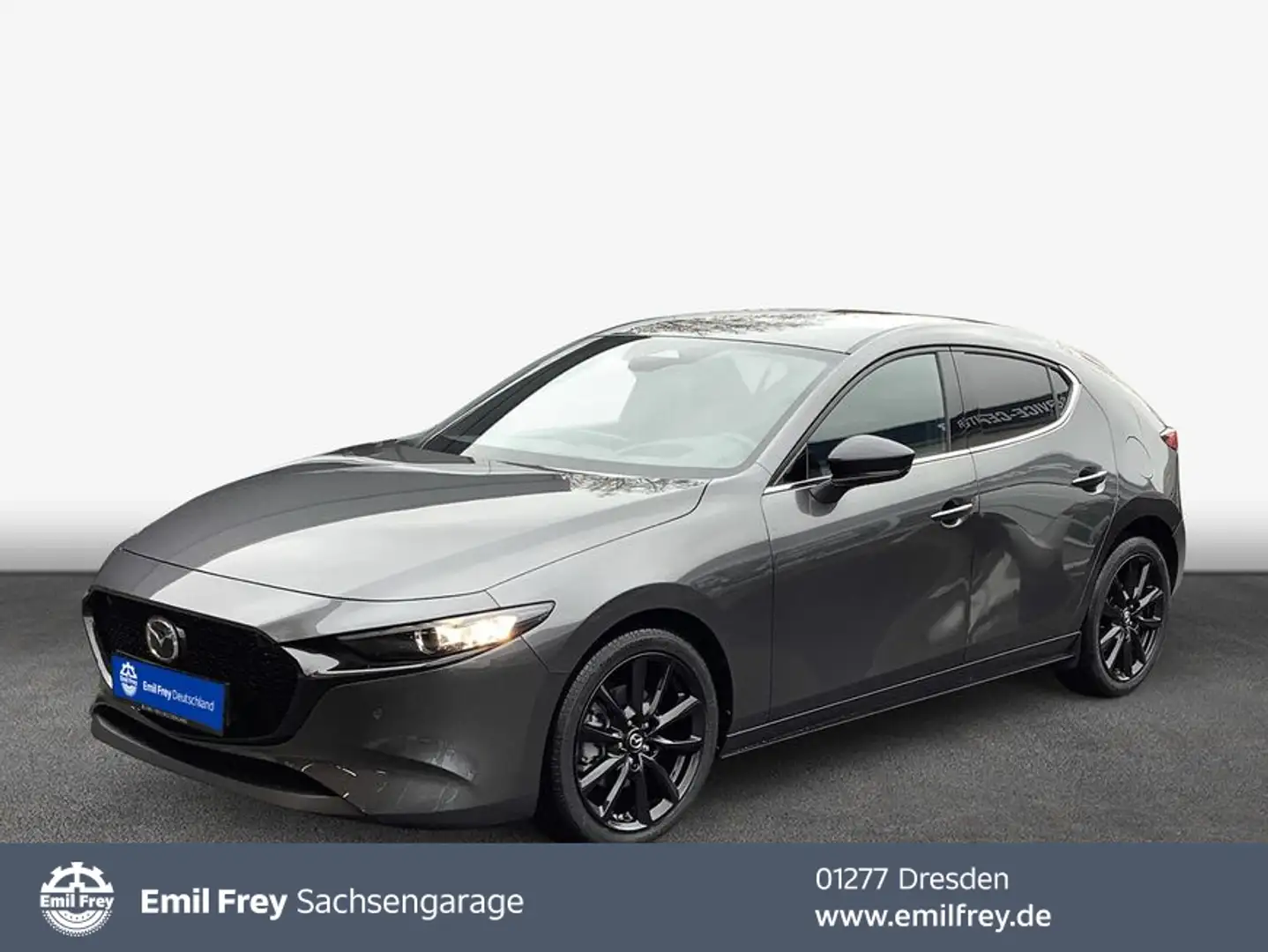 Mazda 3 e-SKYACTIV-G 140 M HYBRID HOMURA Grau - 1