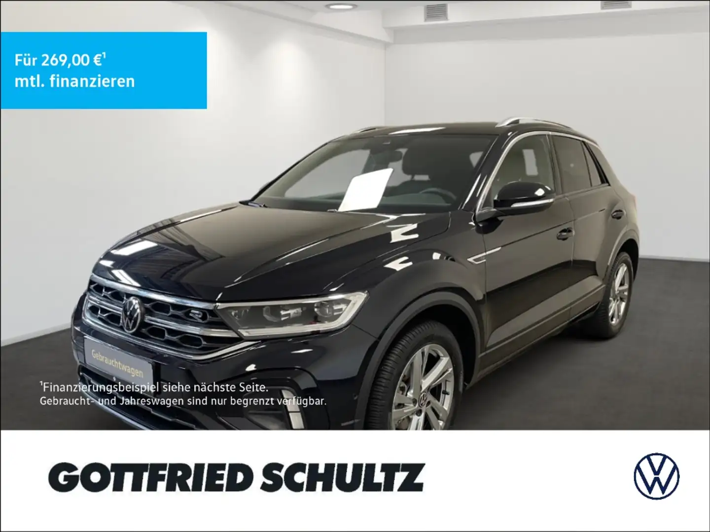 Volkswagen T-Roc 1.5 TSI DSG R-Line Rückfahrkamera Schwarz - 1