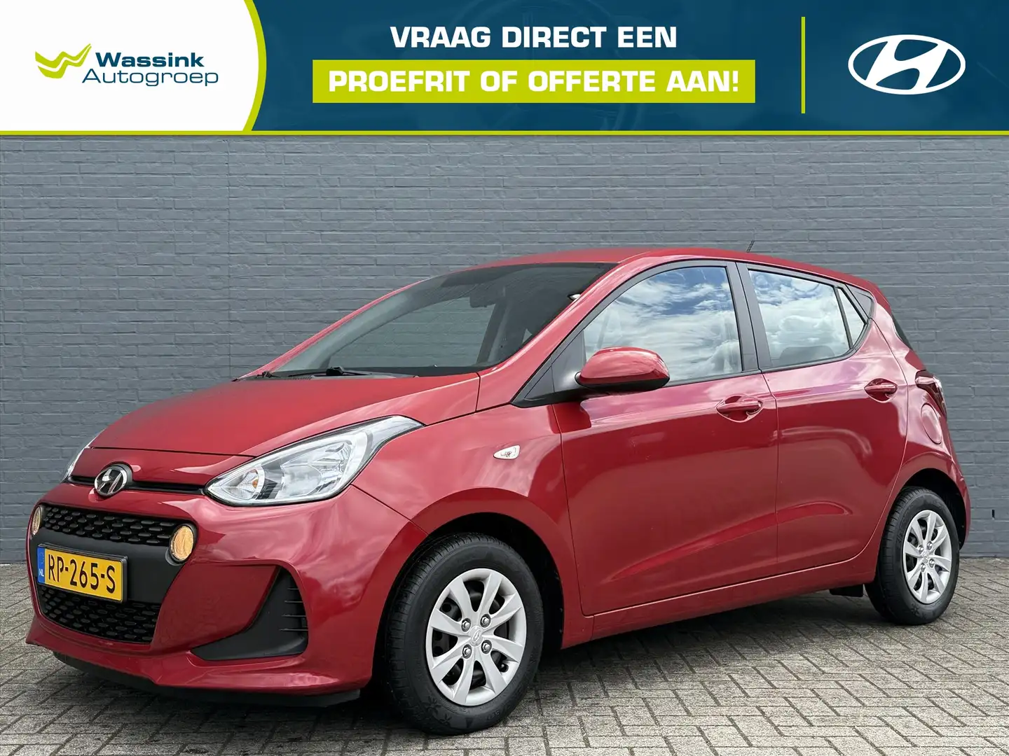 Hyundai i10 1.0i Blue 66pk Comfort Rouge - 1