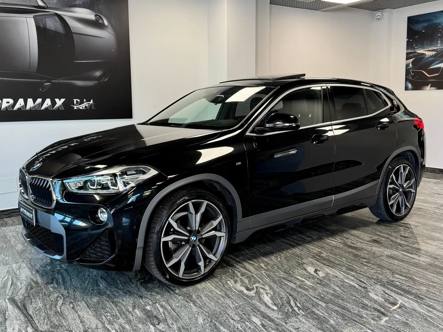 BMW X2 MSport CERCHI 20" TETTO PELLE UNICOPROPRIETARIO Zwart - 2