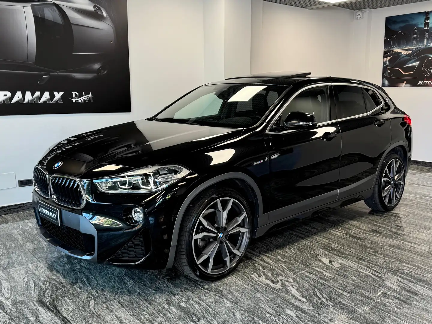BMW X2 MSport CERCHI 20" TETTO PELLE UNICOPROPRIETARIO Zwart - 1