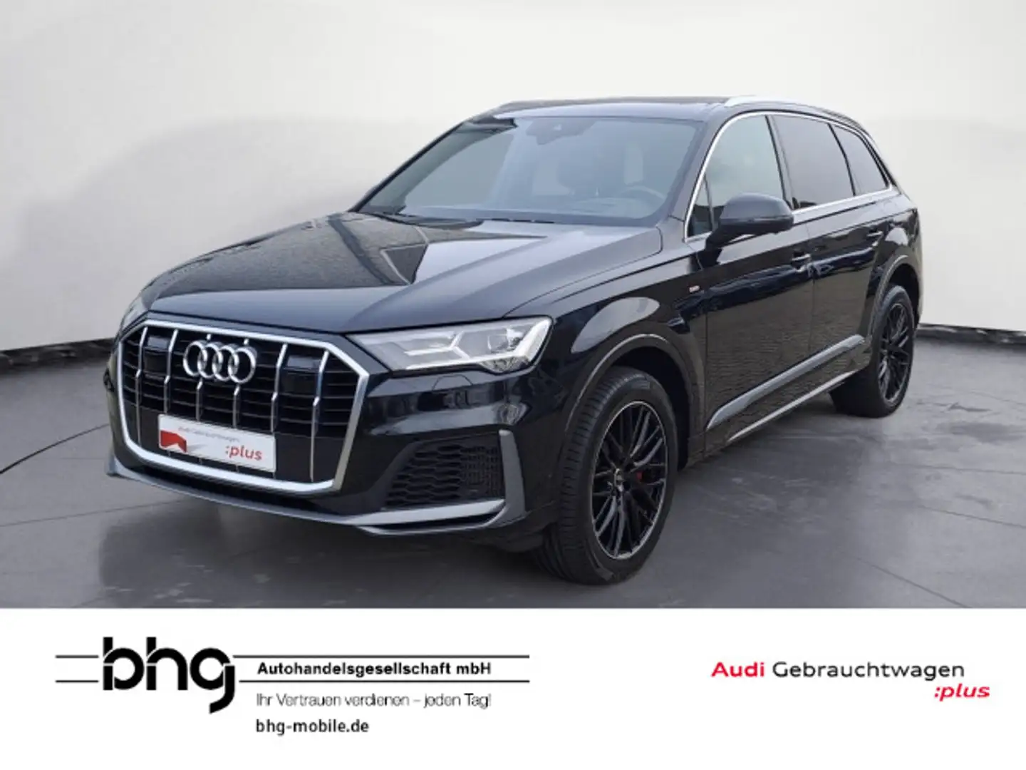 Audi Q7 55 TFSI e quattro tiptronic S line *Assistenz Schwarz - 1