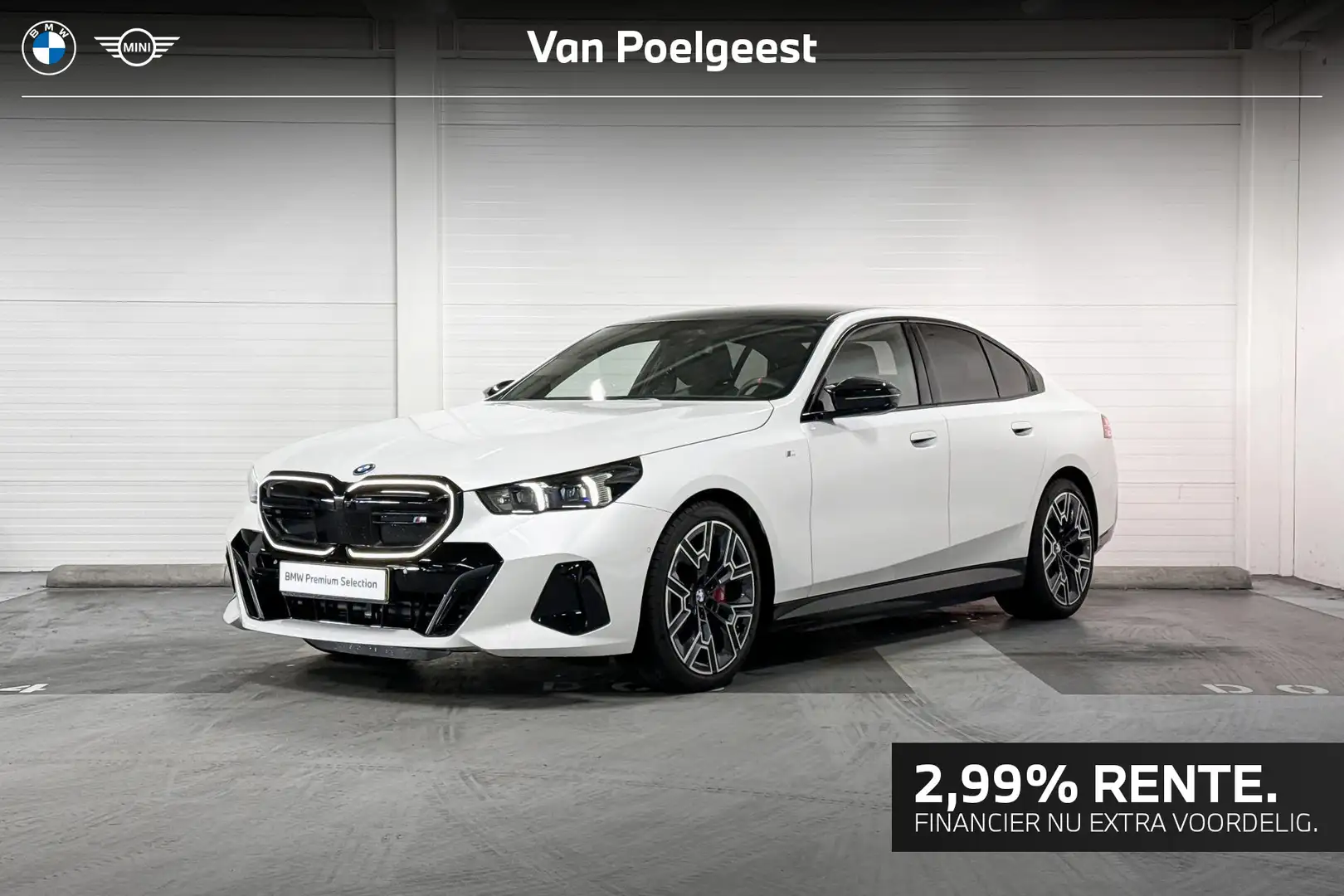 BMW i5 Sedan M60 xDrive 84 kWh Wit - 1