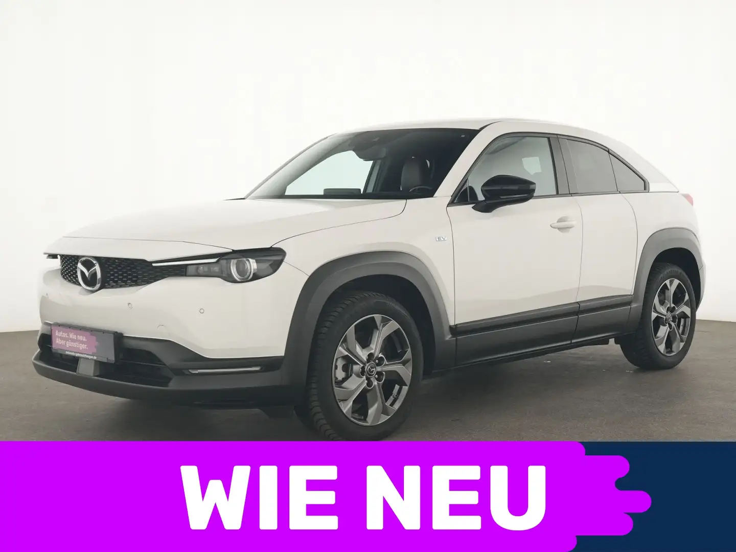 Mazda MX-30 Monatlich ab € 99,- ohne Anzahlung Weiß - 1