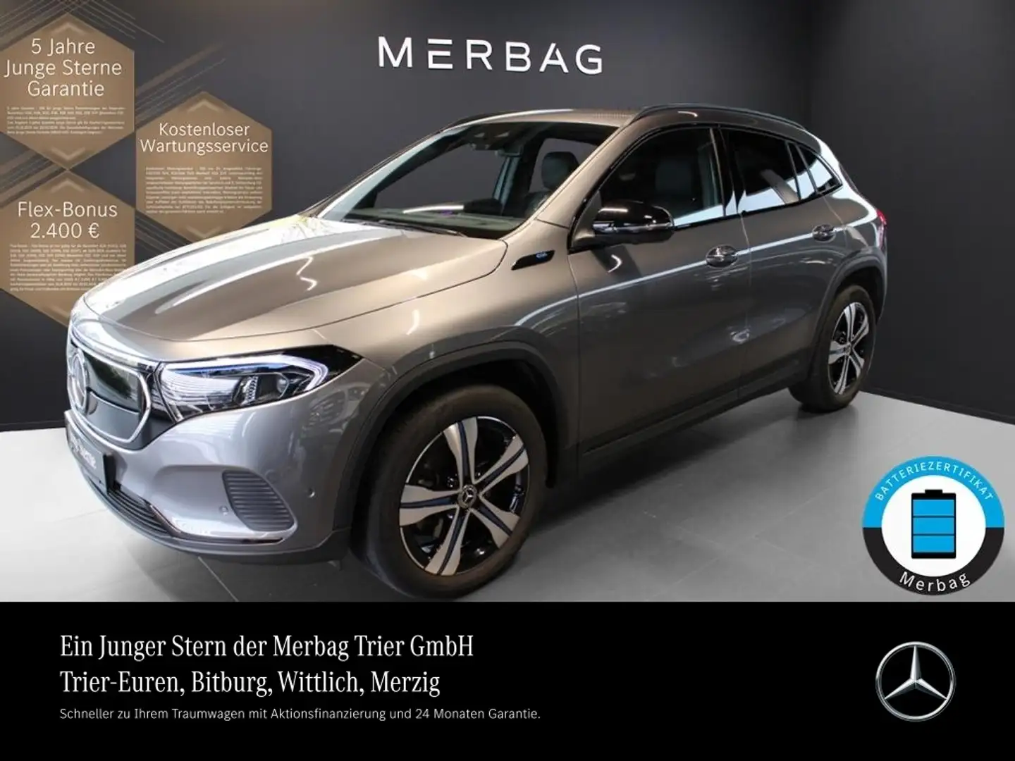 Mercedes-Benz EQA 250 *Progressive Night HuD 360° AHK Memo Key Grau - 1